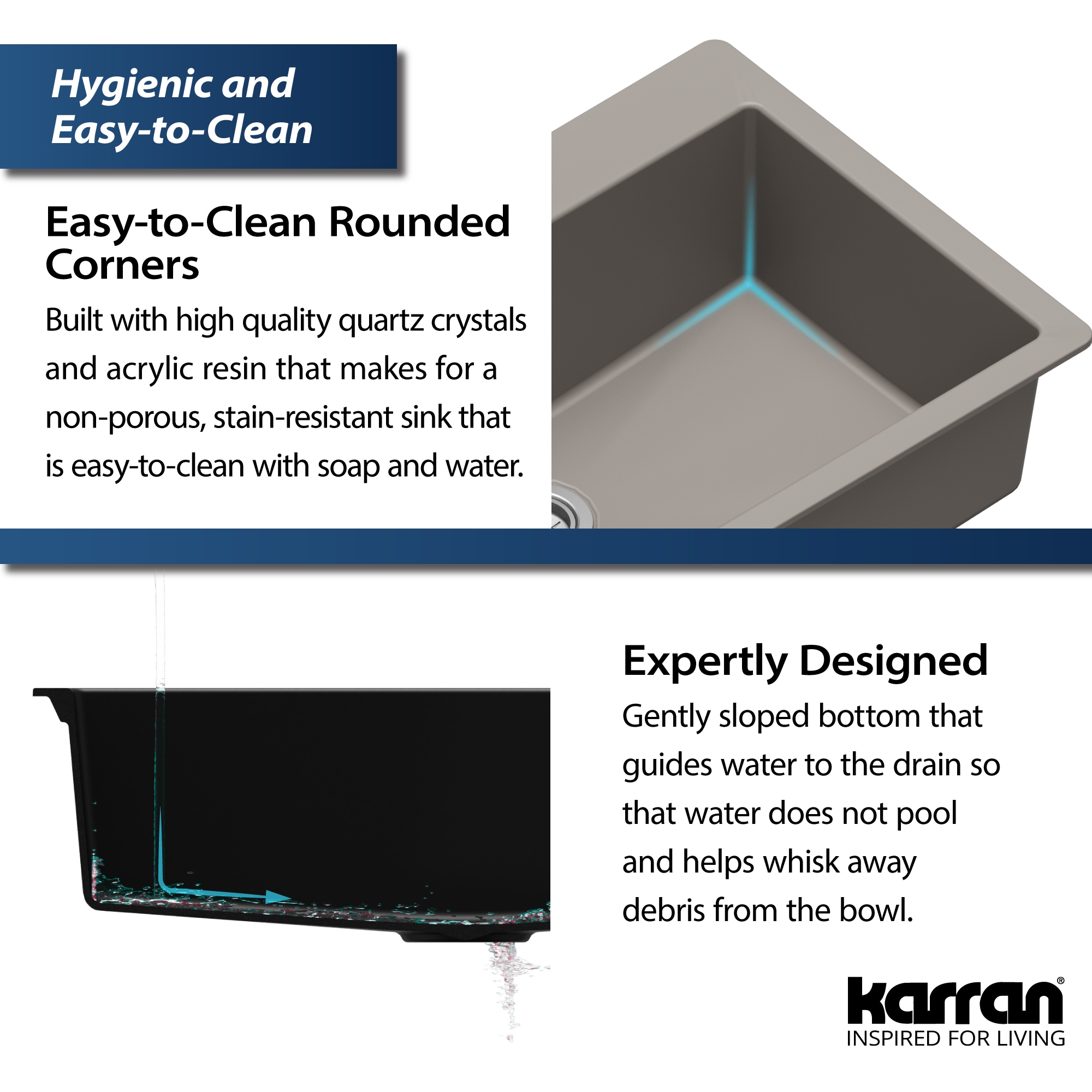 Karran QT-812-CN Kitchen-Sinks - View #9
