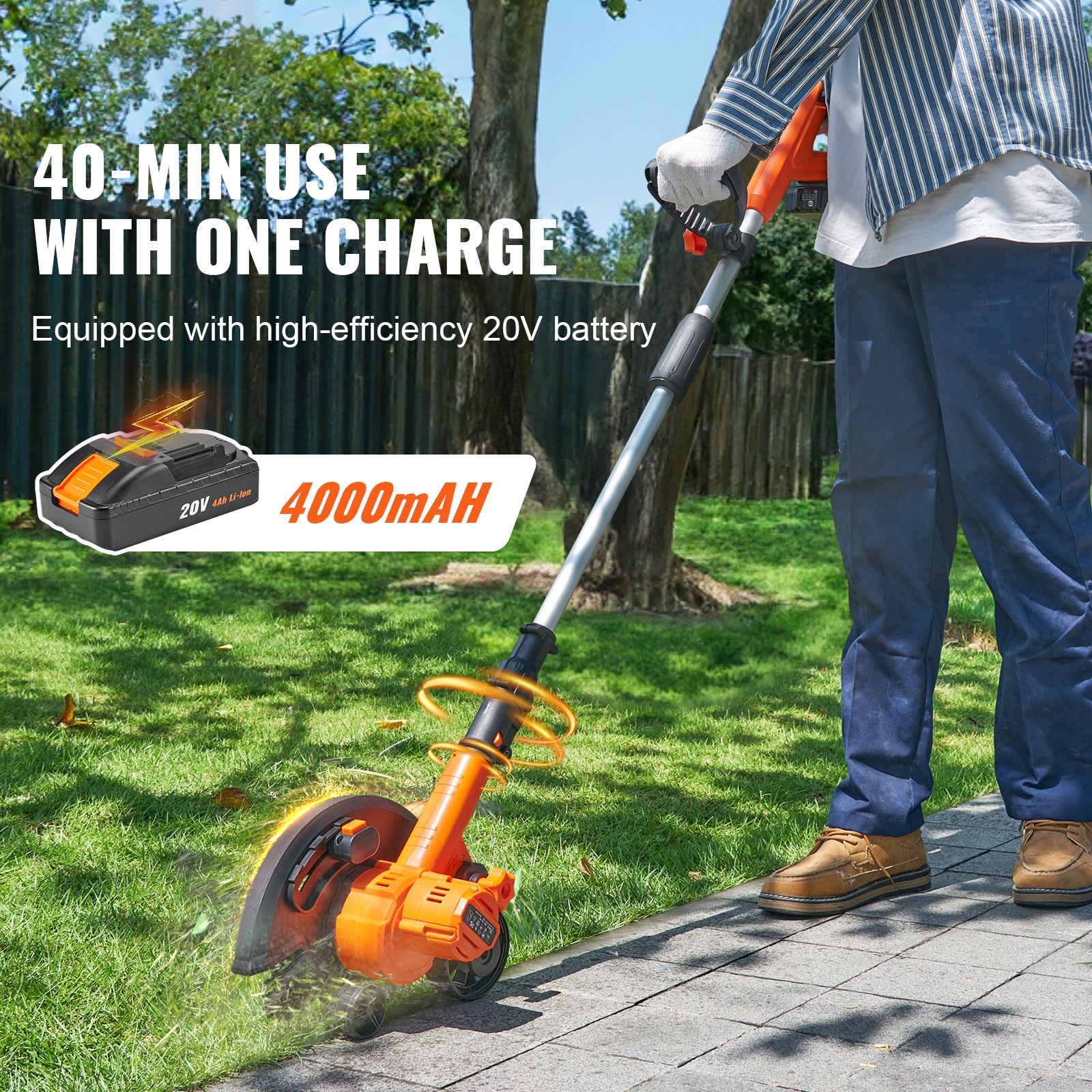 VEVOR WXCP20V4AH1937BD4V5 Lawn-Edger - View #3