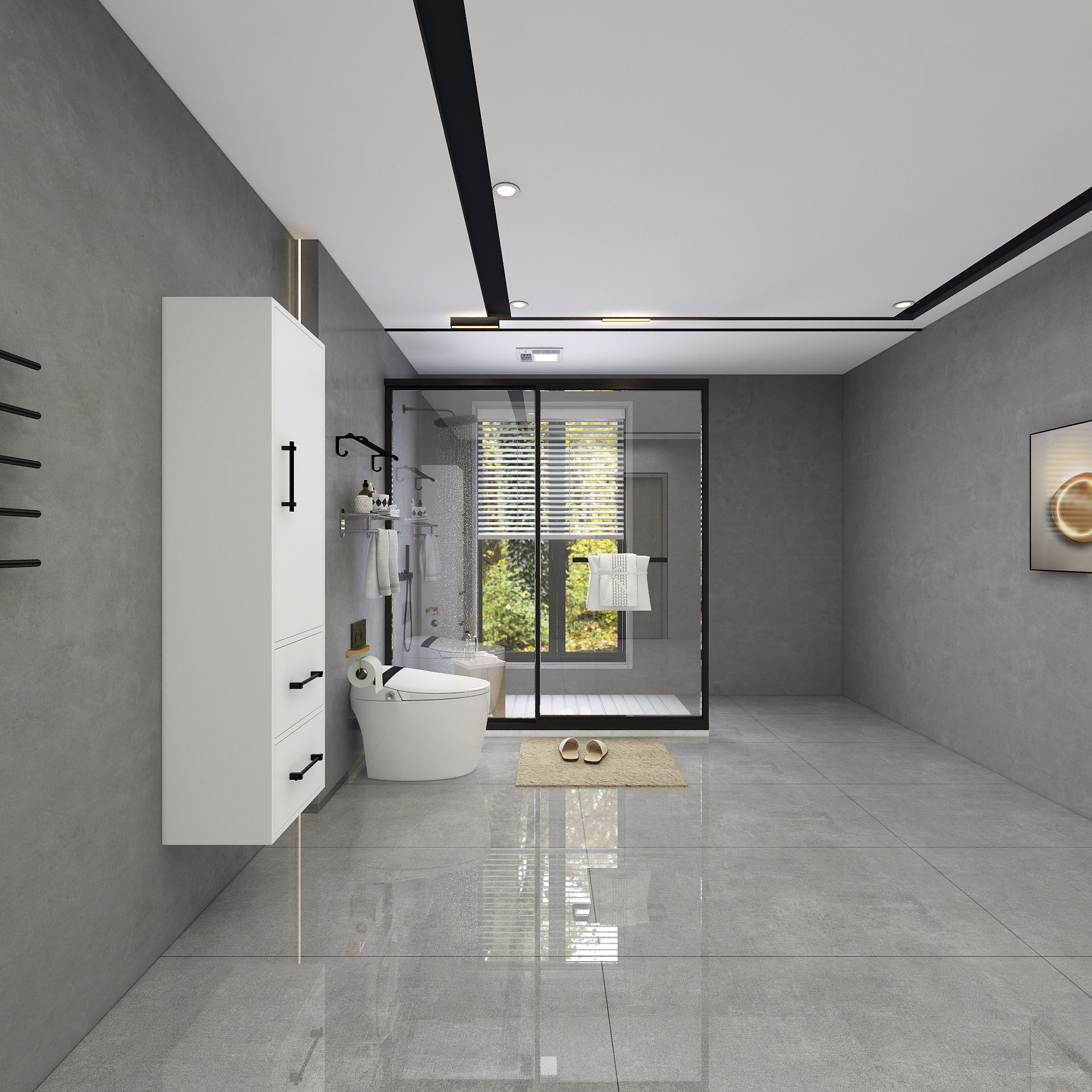 BV Better Vanity VICTORIAS60-GW Bathroom-Wall-Cabinets - View #6