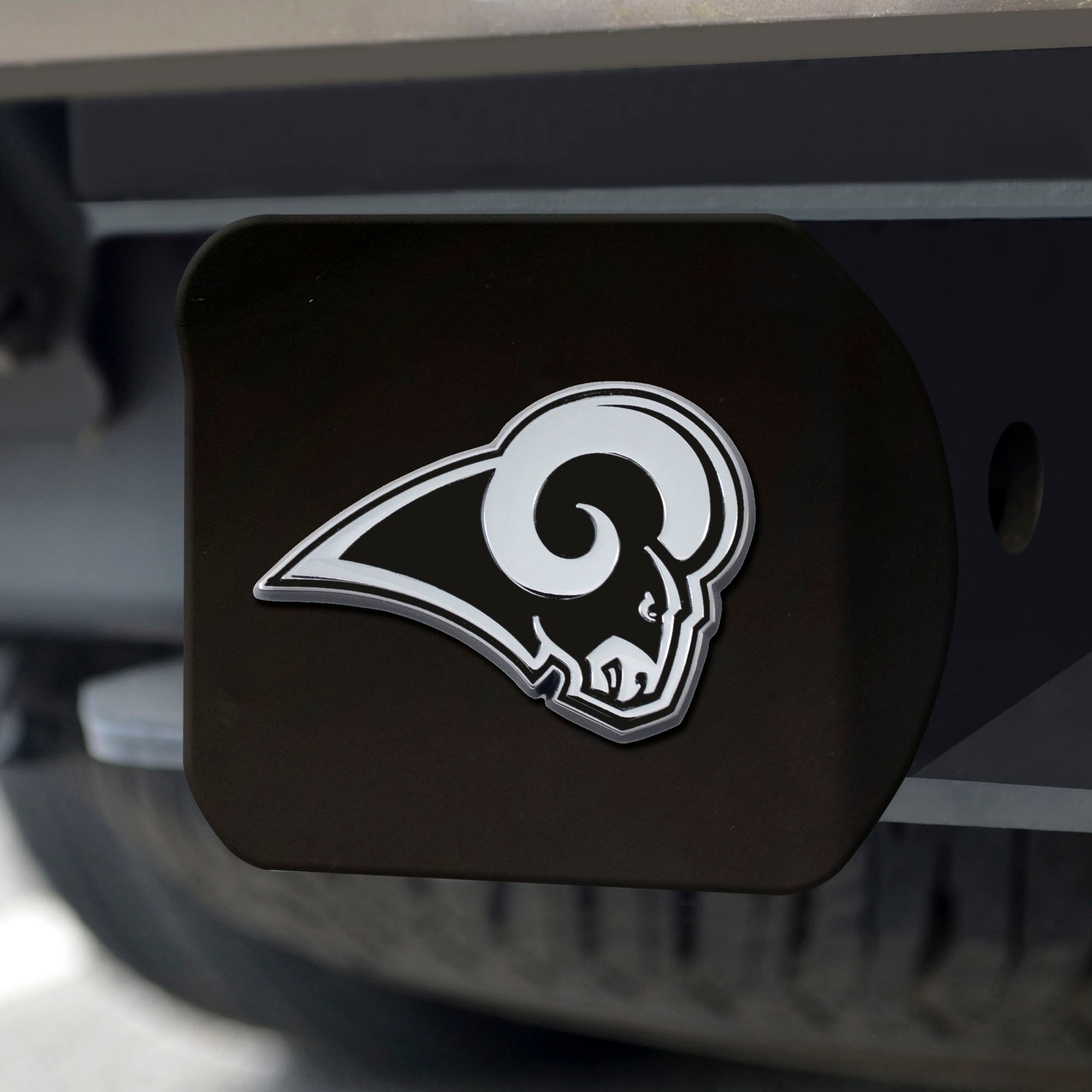 FANMATS NFL - Los Angeles Rams 3D Molded Full Color Metal Emblem