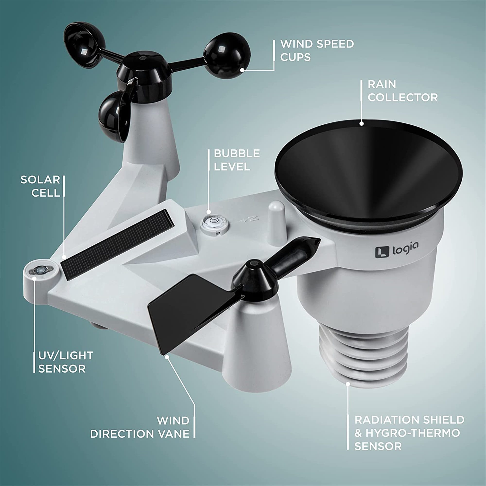 Logia LOWSC713SWB Digital-Weather-Stations - View #6
