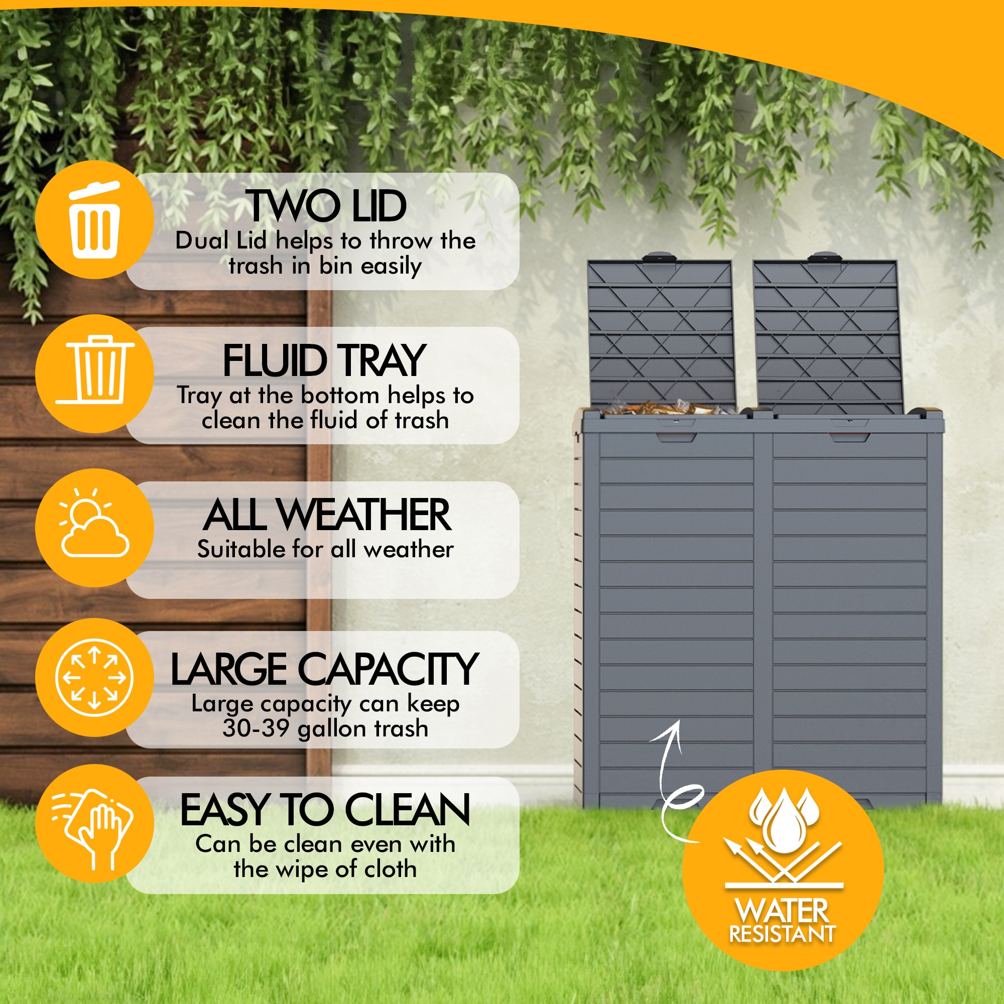 Mondawe MO-BT31800BK1 Small-Outdoor-Storage - View #5