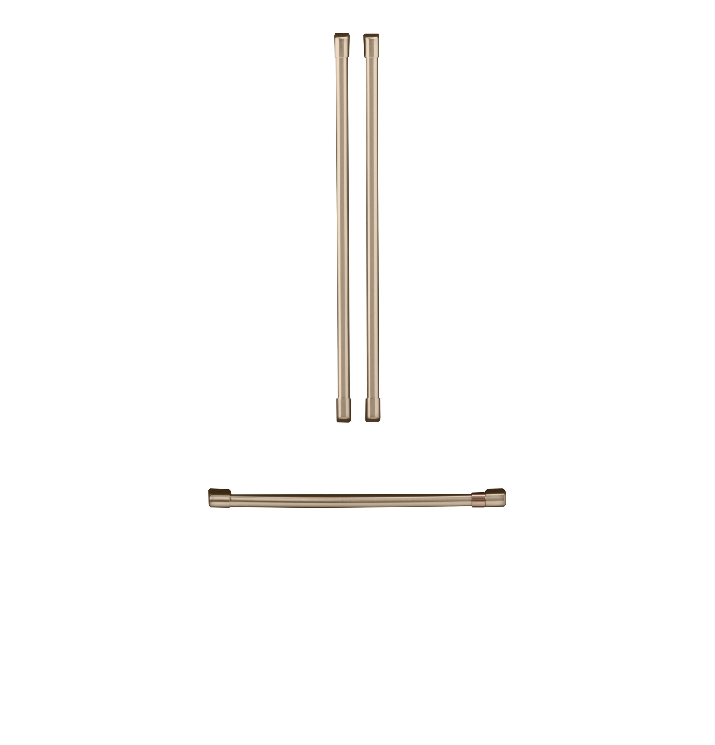 Cafe CXMA3H3PNBZ Counter-depth French Door Refrigerator 3 Piece Handle Kit- Brushed Bronze