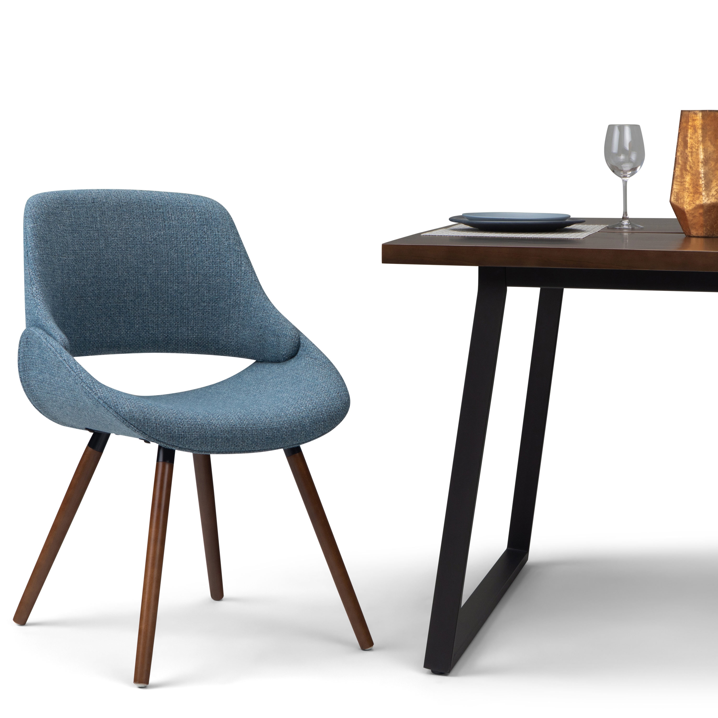 Simpli Home AXCMALW-DBU Dining-Chairs - View #9