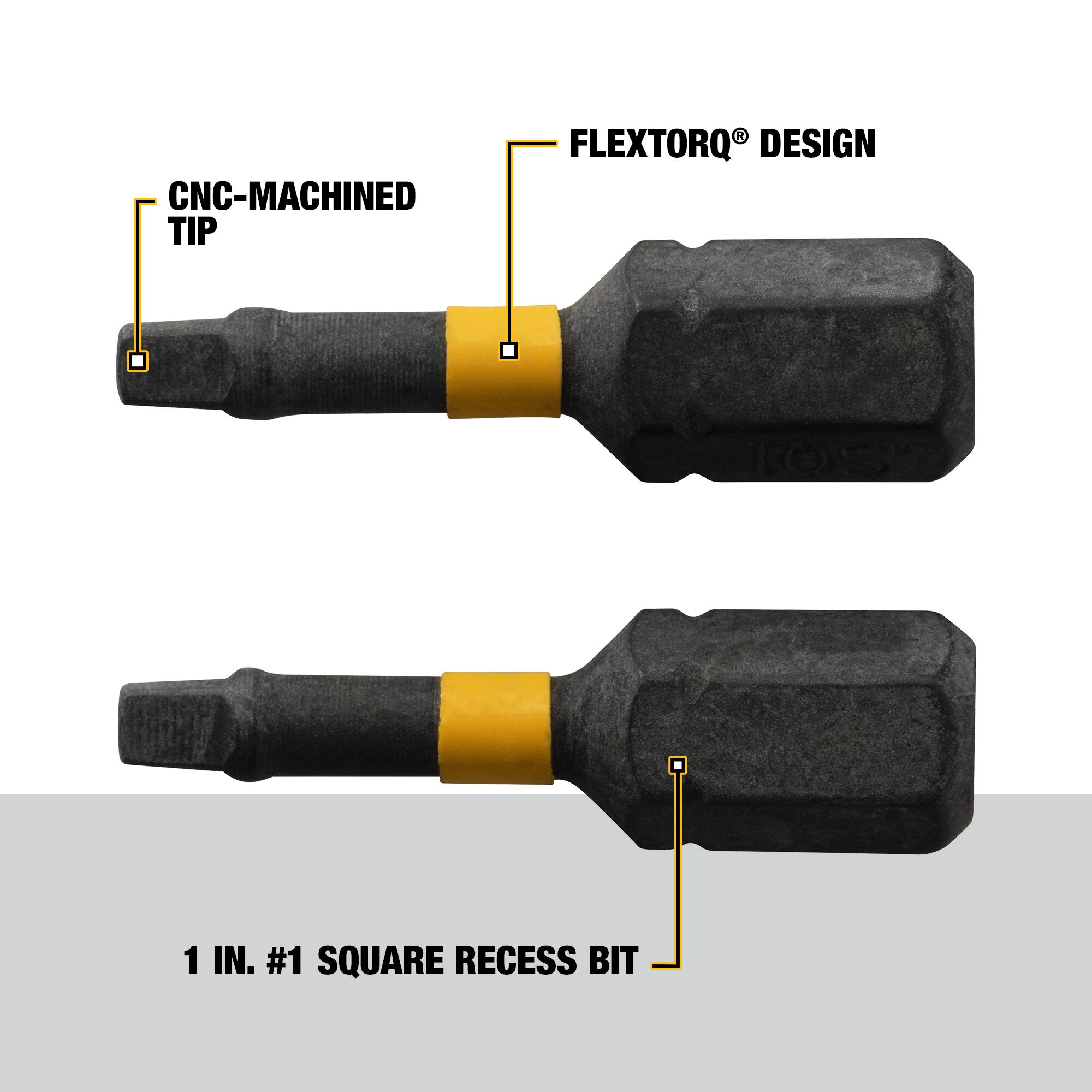 DEWALT DWA1SQ1IR-Z Impact-Screwdriving-Bits - View #2
