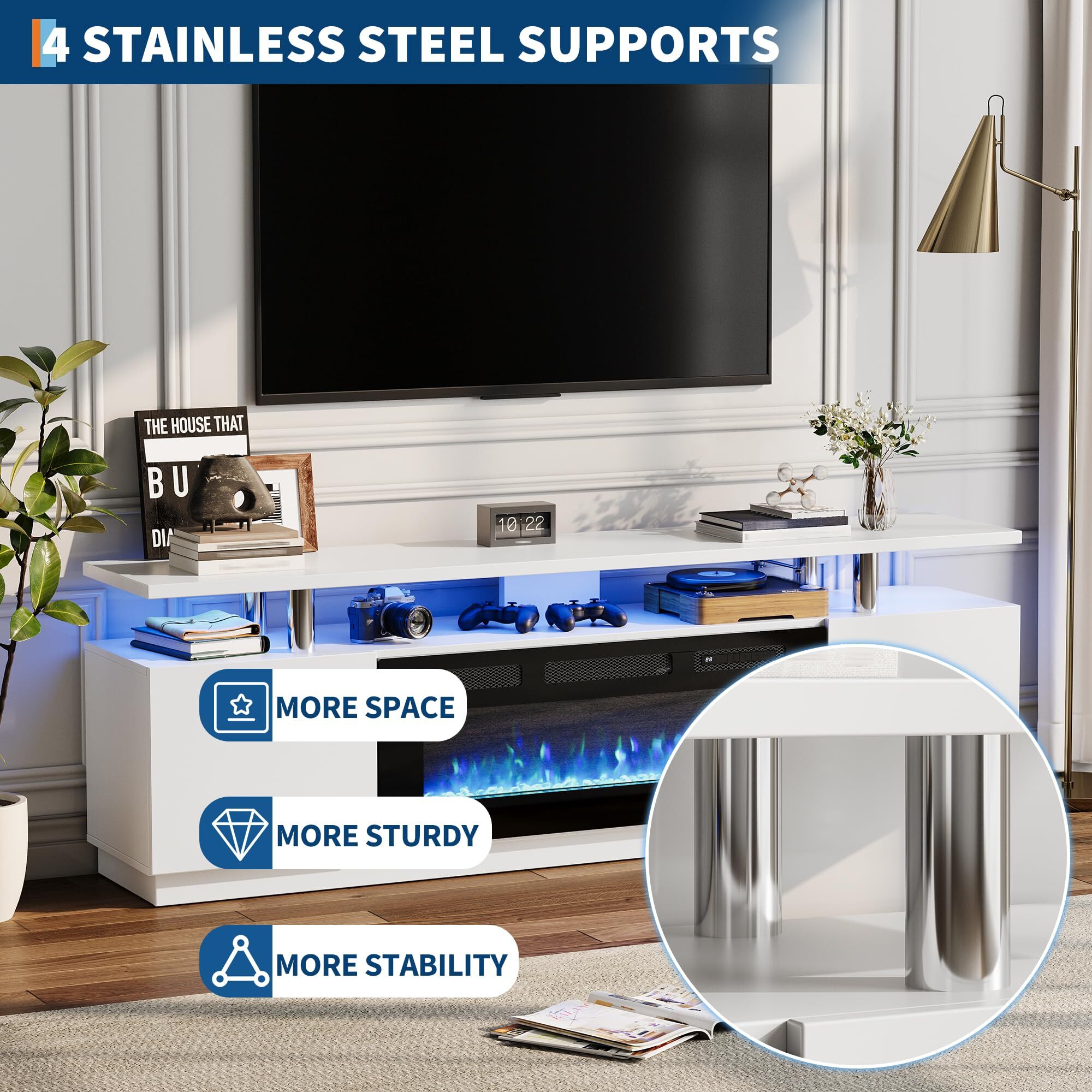 Der Rose LMXPHK-34HW-0917P8RS Tv-Stands - View #5