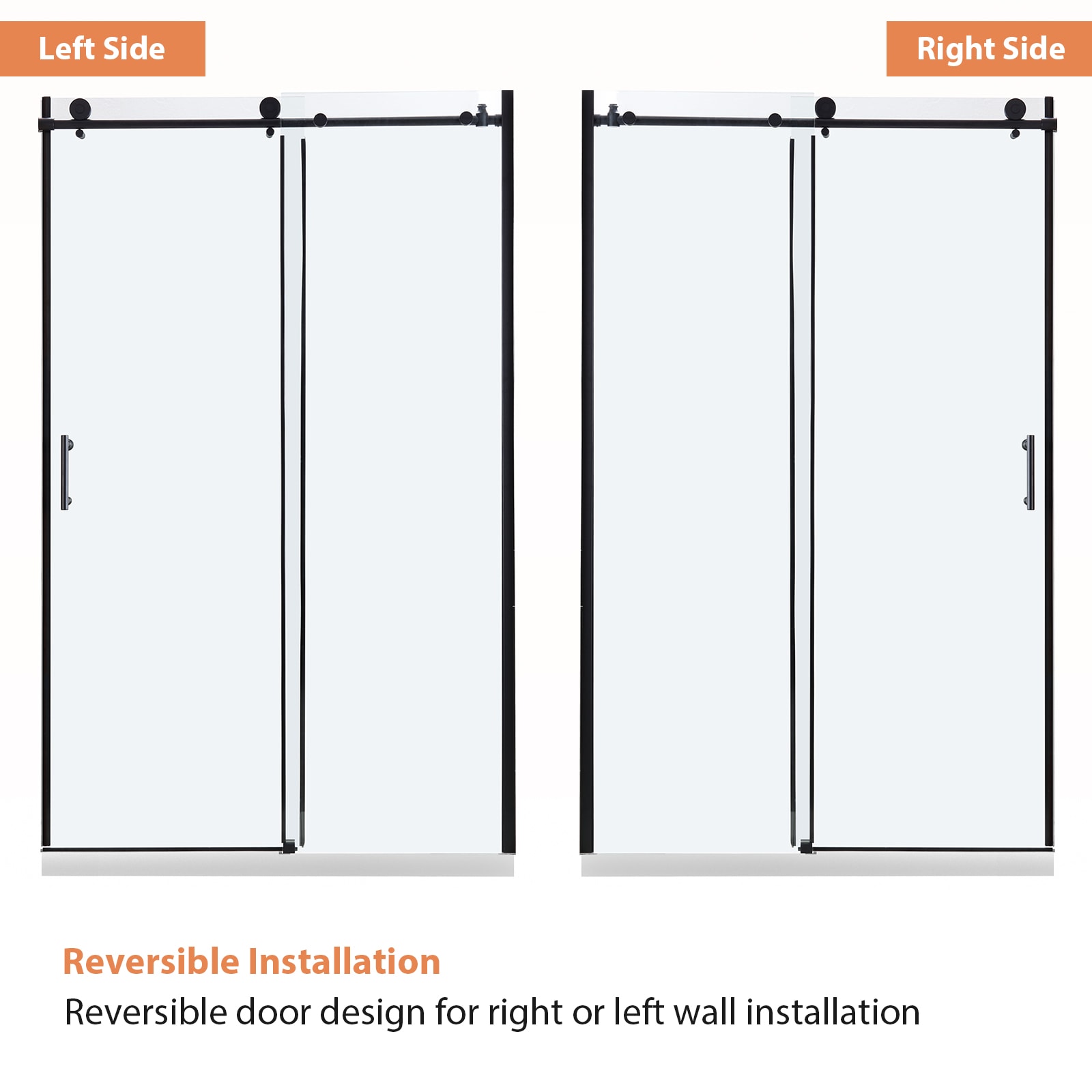 Lordear LD-SEP88BL100 Shower-Doors - View #9
