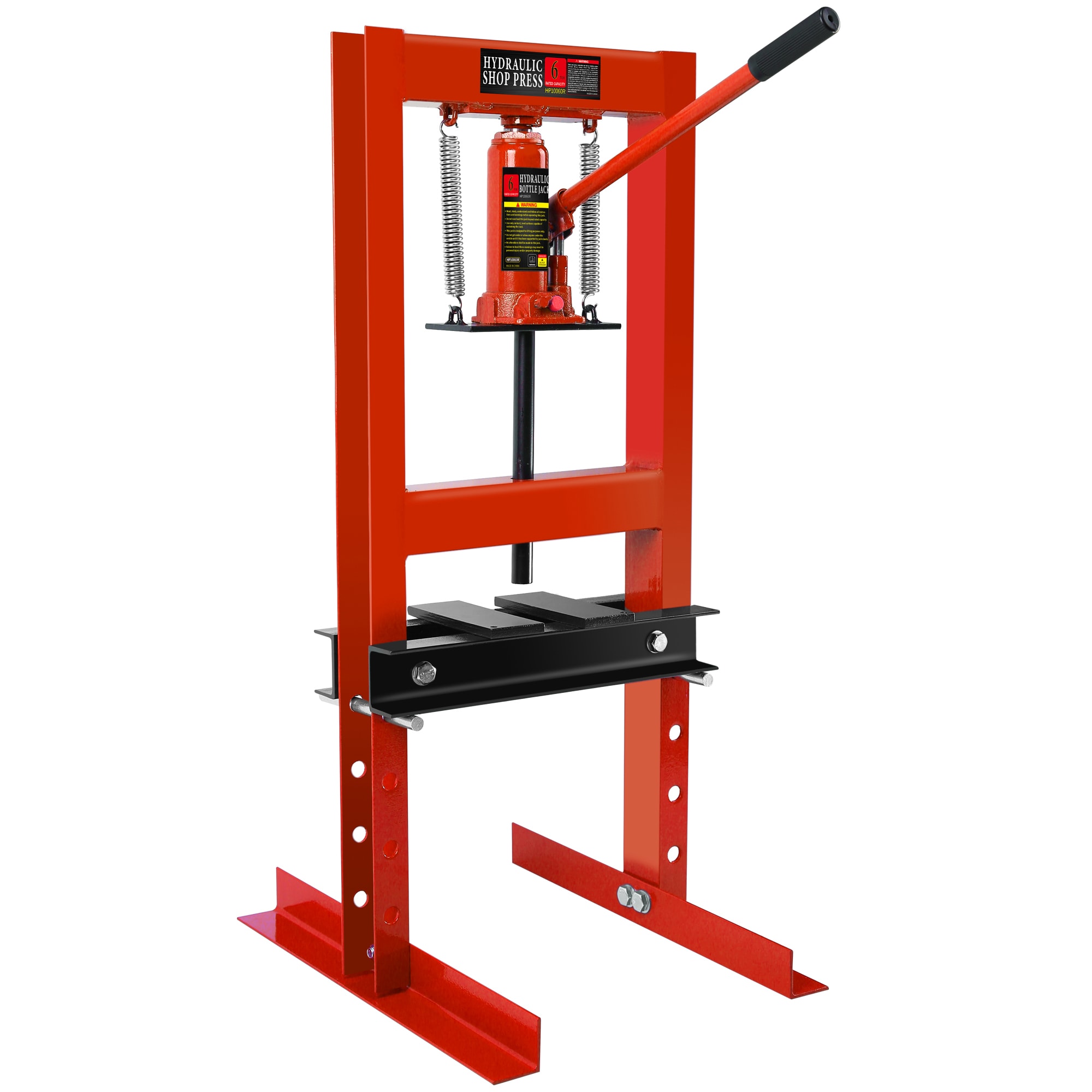 Gaierptone CRXMWGSDEJ2 Red 6-Ton Steel Hydraulic Jack kit