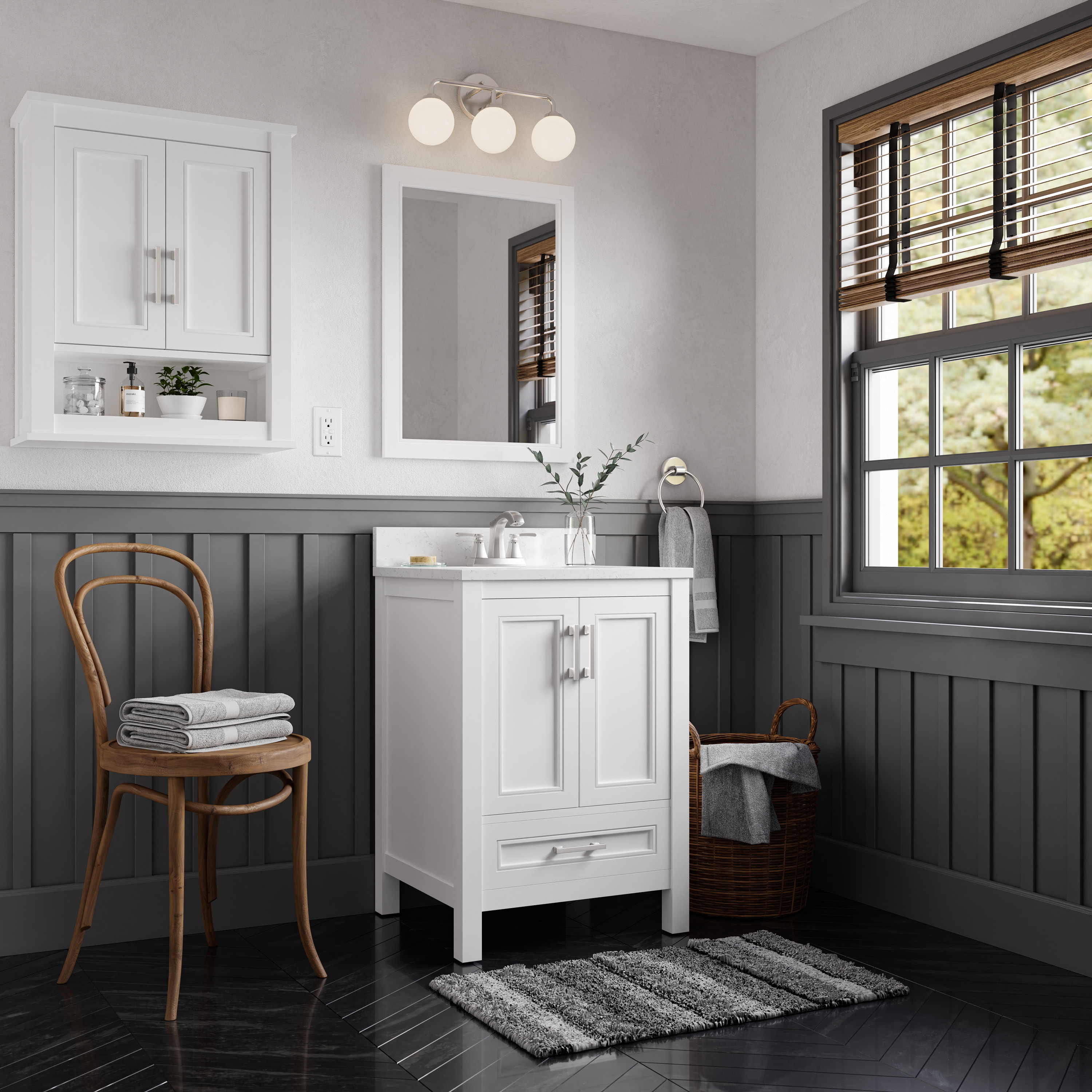allen + roth 1541VA-24-201 Bath-Vanity-Combo - View #9