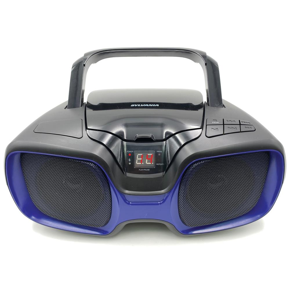 SYLVANIA CURCD1037BTBLU Boomboxes-Radios - View #2