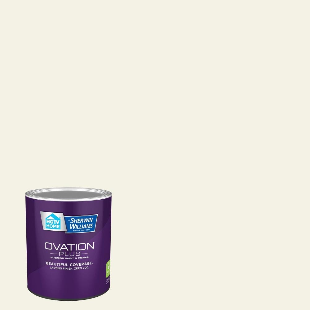 HGTV HOME by Sherwin-Williams 7003-23-2557204 Ovation Plus Eggshell Lemon Edge 7003-23 Latex Interior Paint Paint + Primer ( 1-quart )