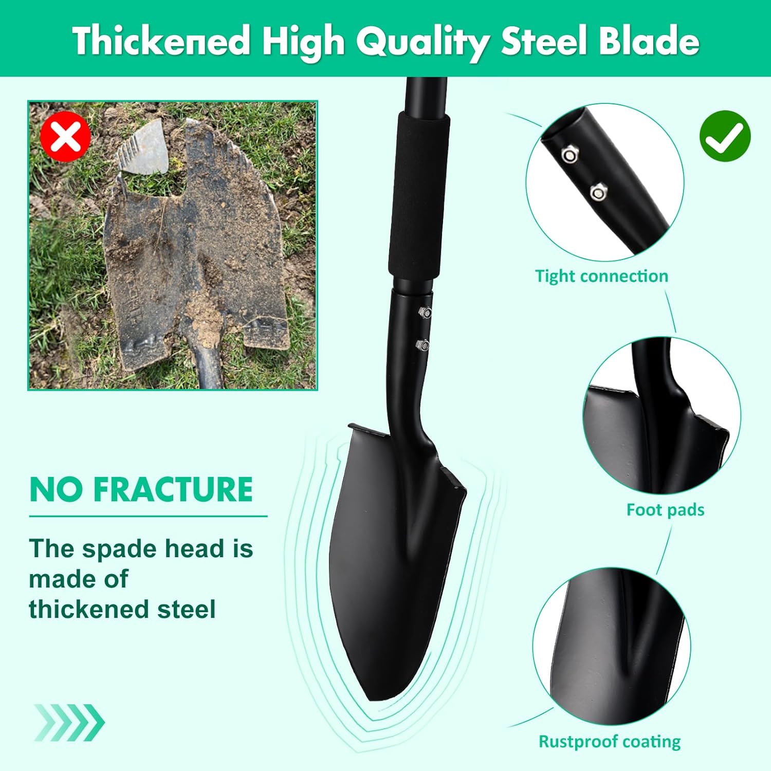 Rbied SD-02 Shovel-Spade - View #3
