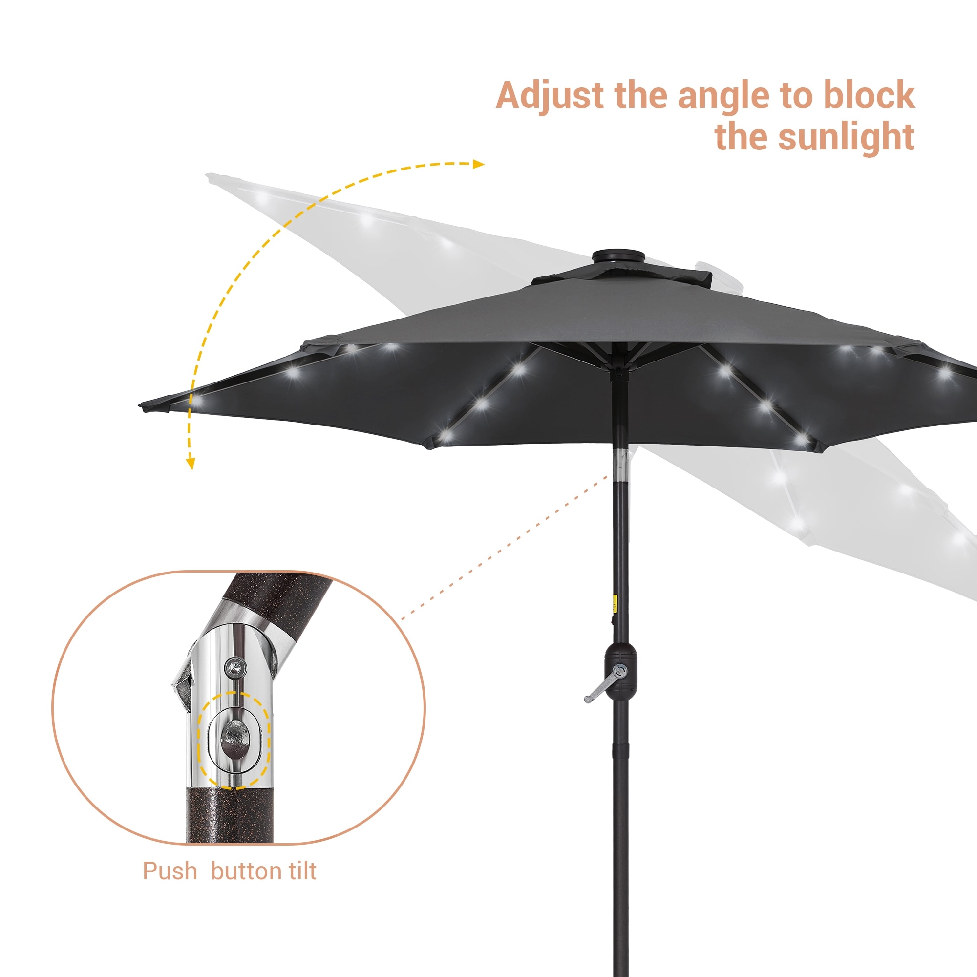 ACEGOSES LW-LED75SG Umbrellas-2 - View #6