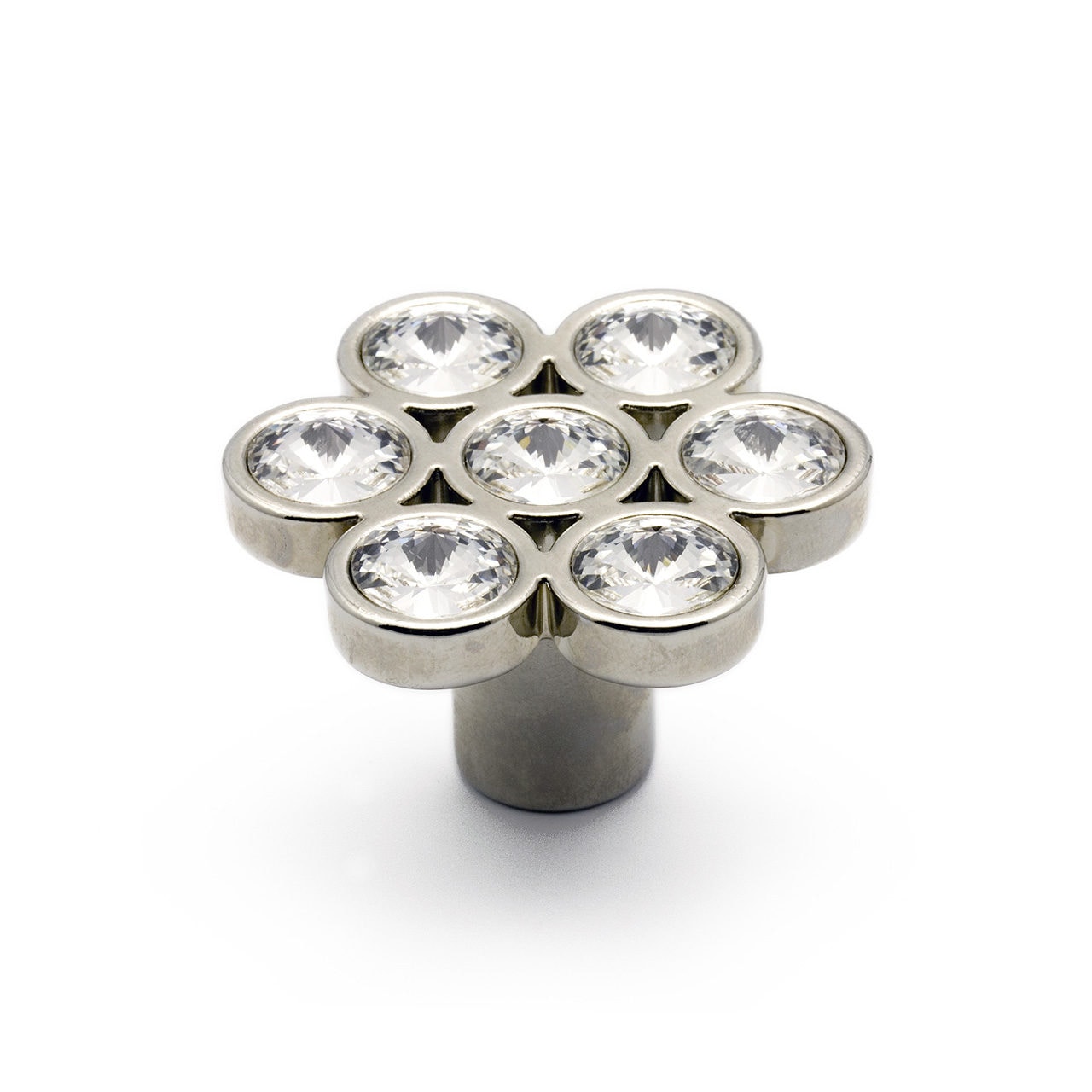 Richelieu 30774814011 1-7/8-in Chrome and Crystal Novelty Contemporary Cabinet Knob