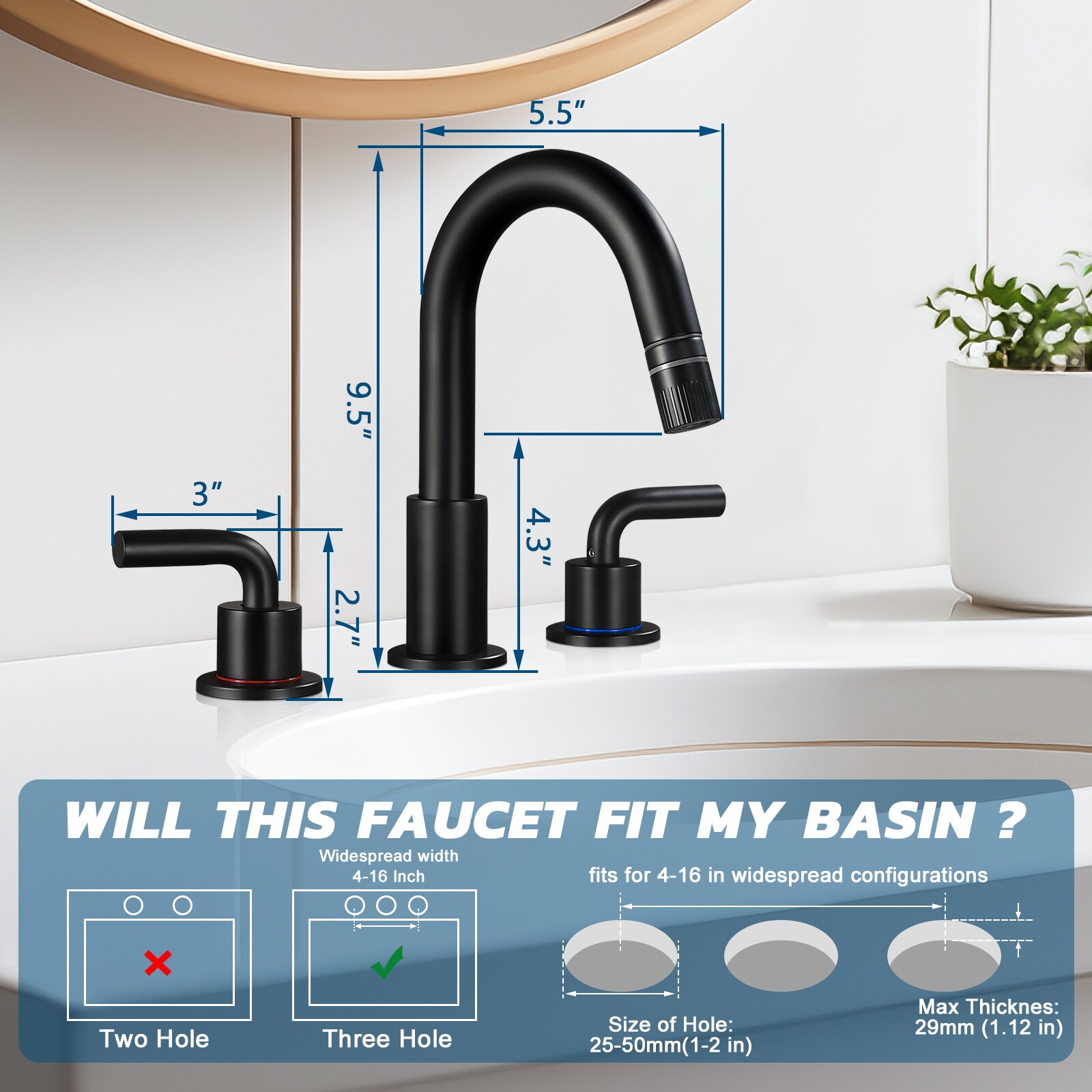 BOKETTO TPLT-2013H-XS Lavatory-Faucets - View #9