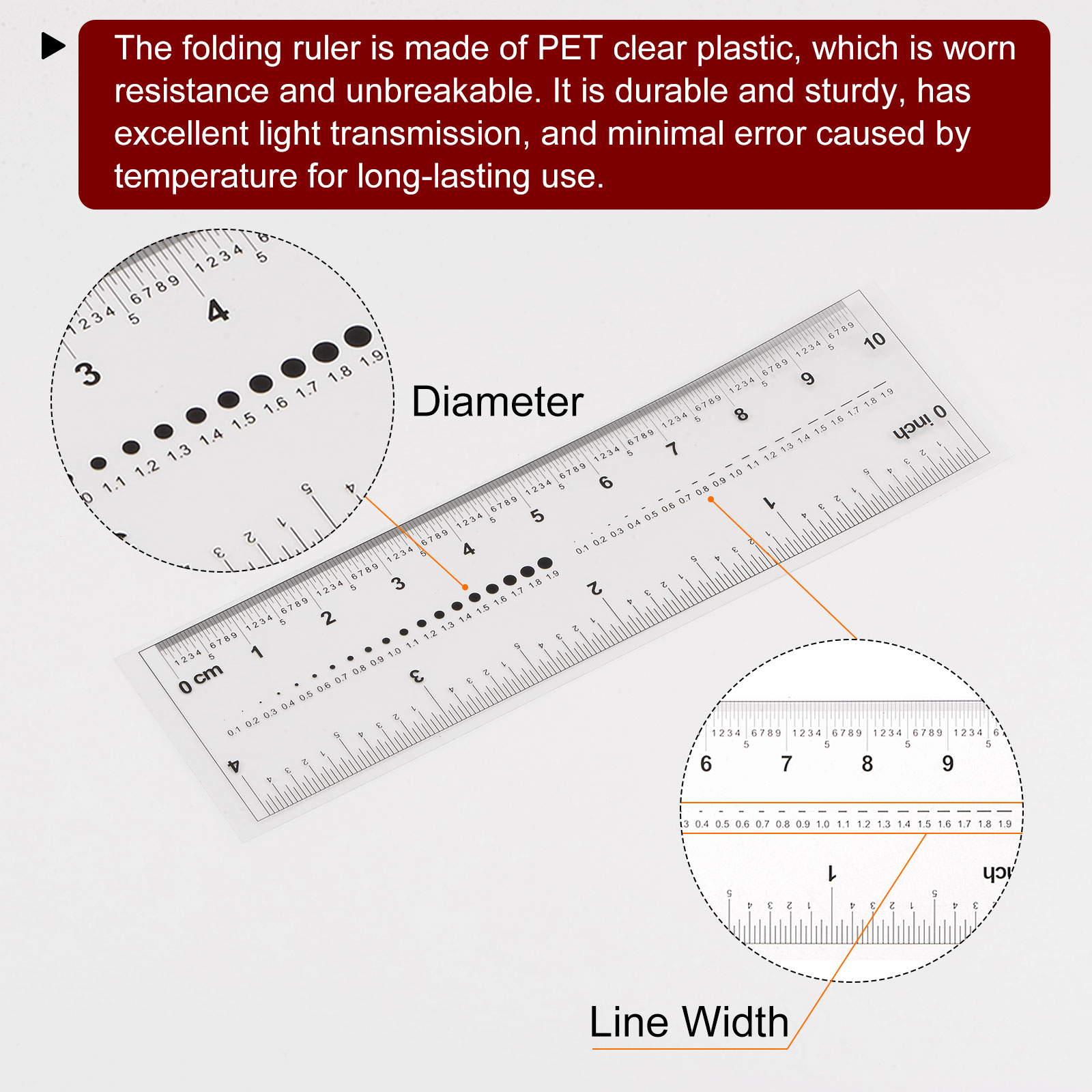 Harfington S26051300UX3562 Yardsticks-Rulers - View #5