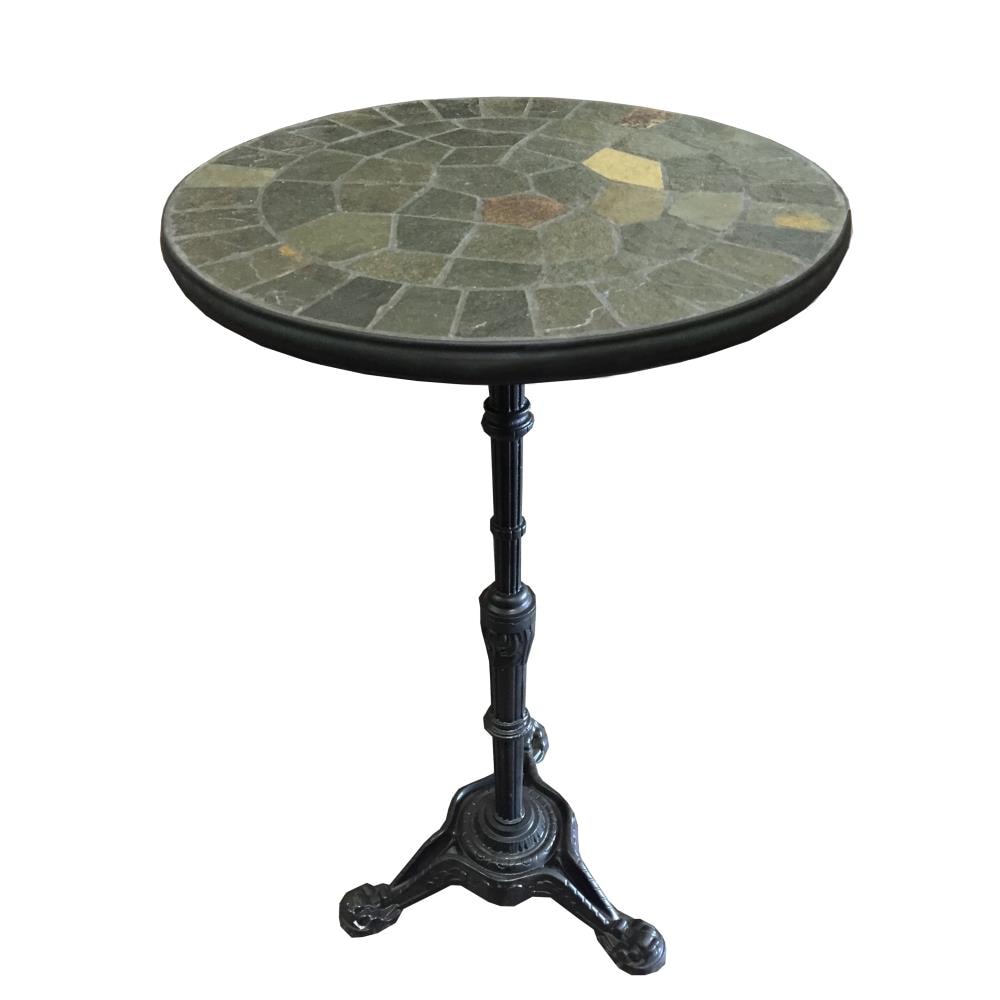 oakland living metal bar height outdoor dining table