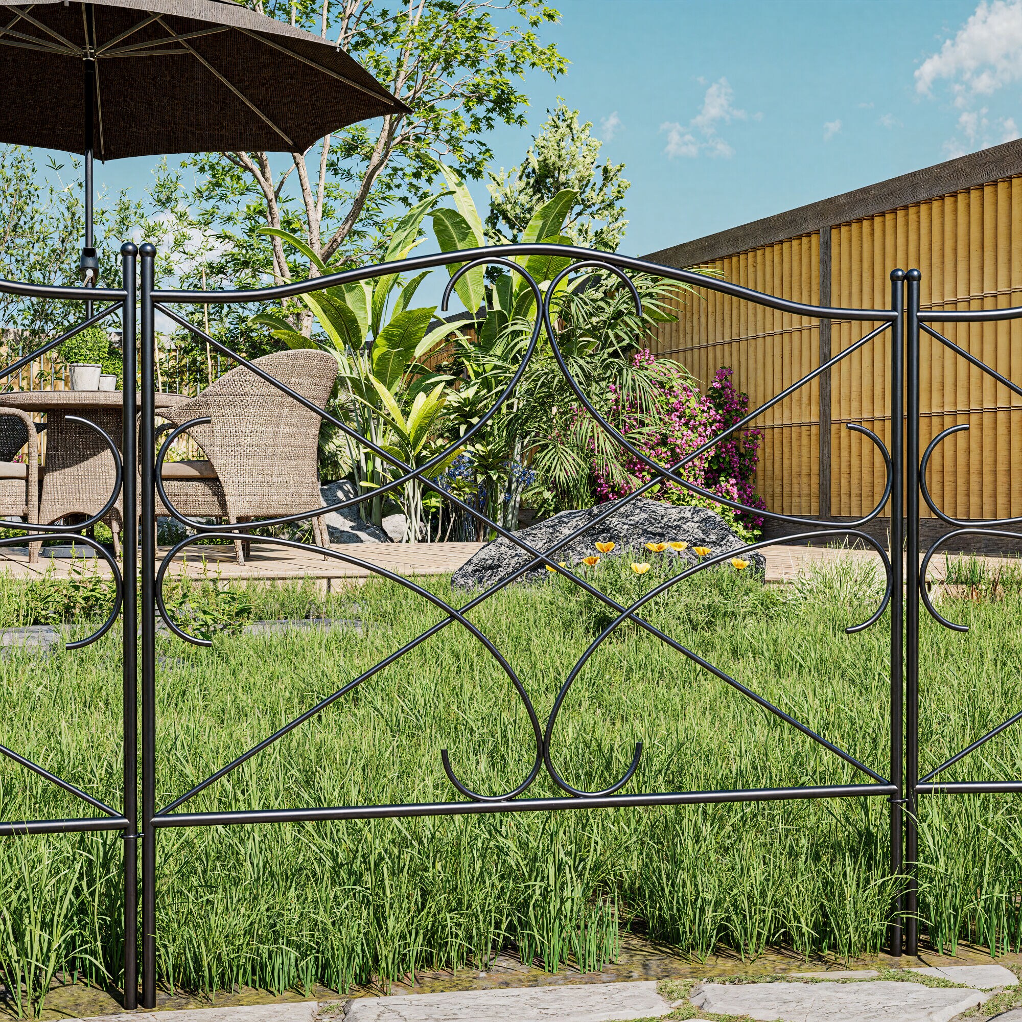 Homsee C-KF390110-02 Garden-Utility-Fencing - View #4