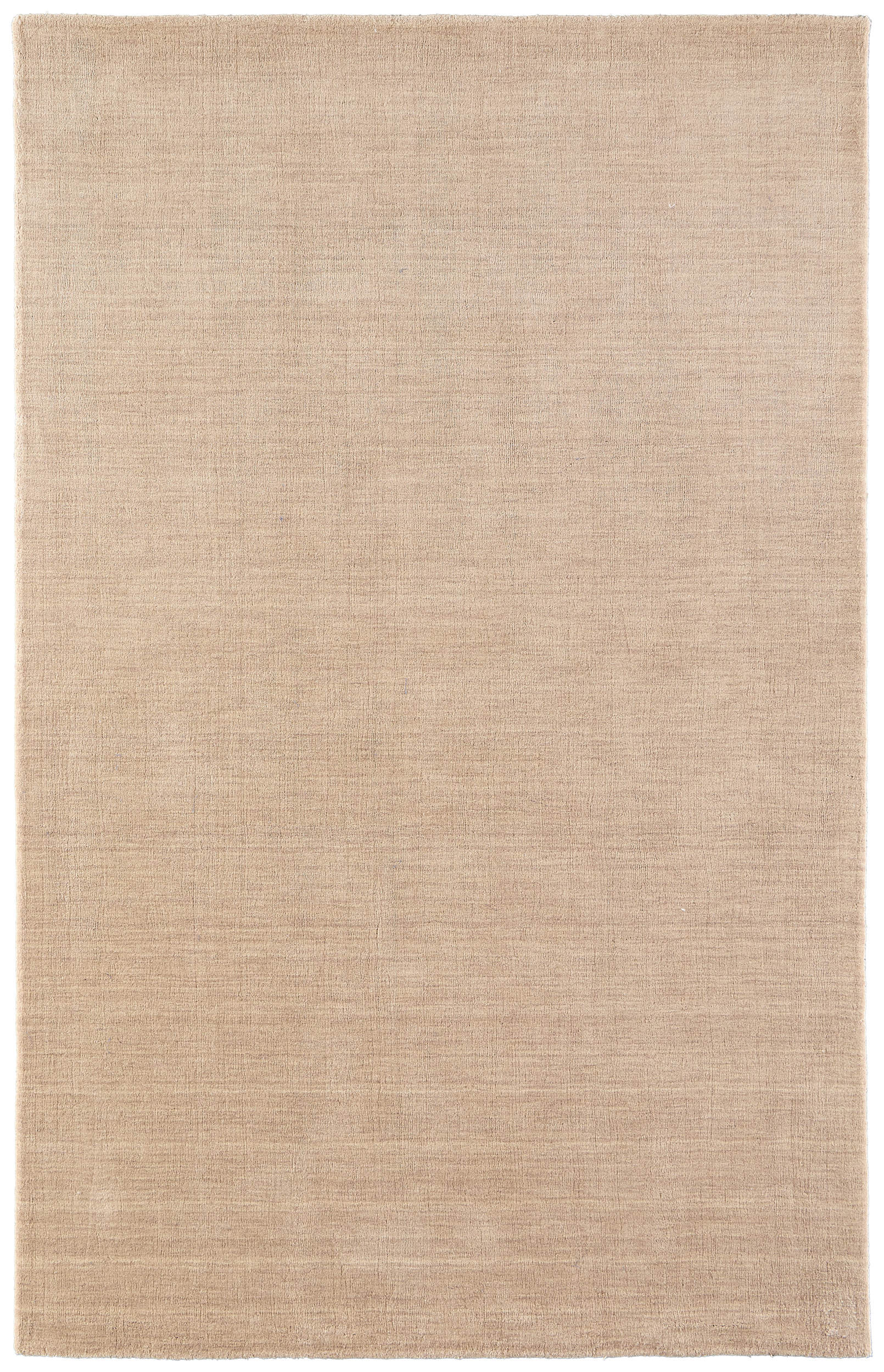 Room Envy 579R8049BGE000N95 10 x 10 (ft) Loomed Wool Tan Round Indoor Solid Area rug