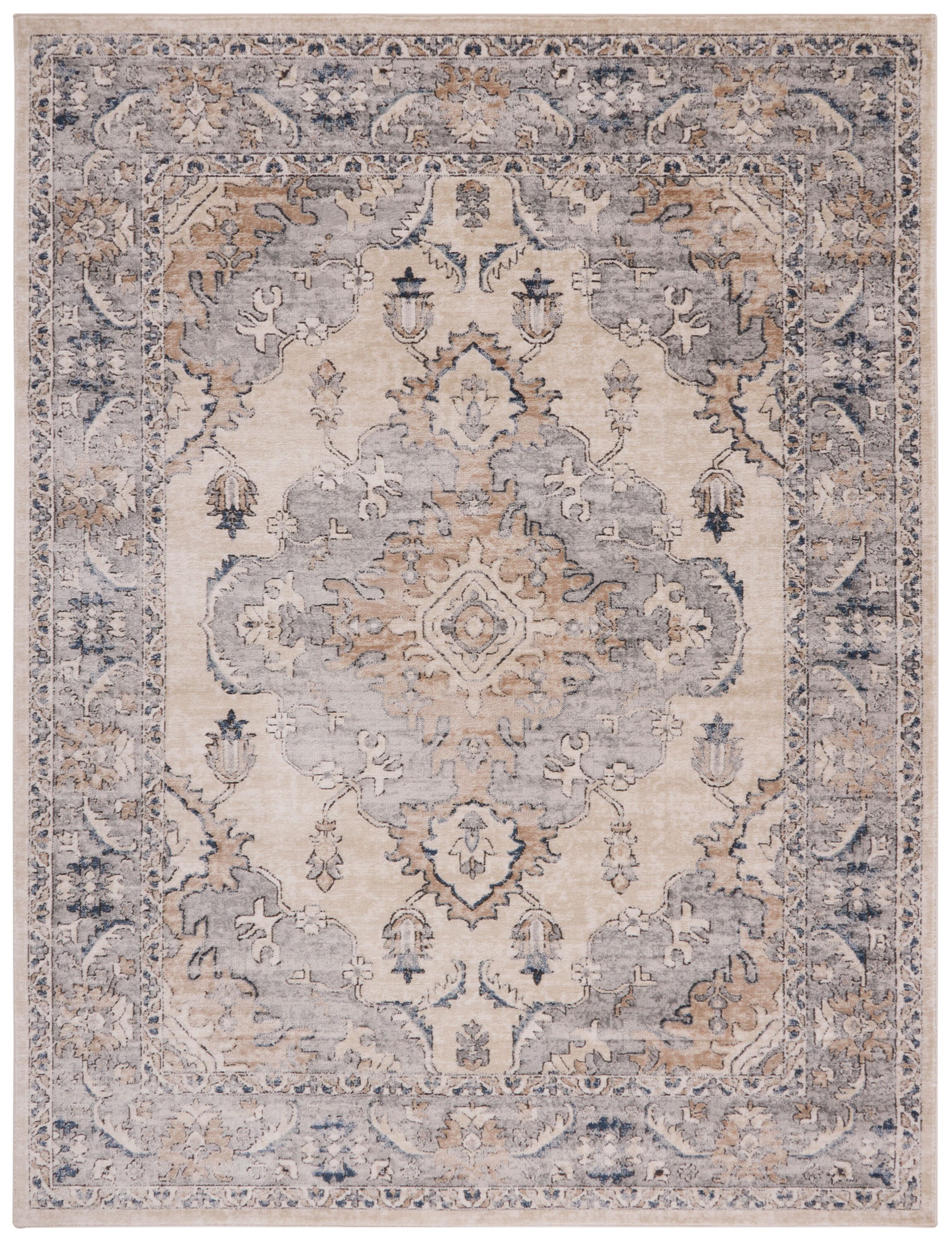 Msr Oregon 898B Beige/Grey 7 X 9 Area Rug