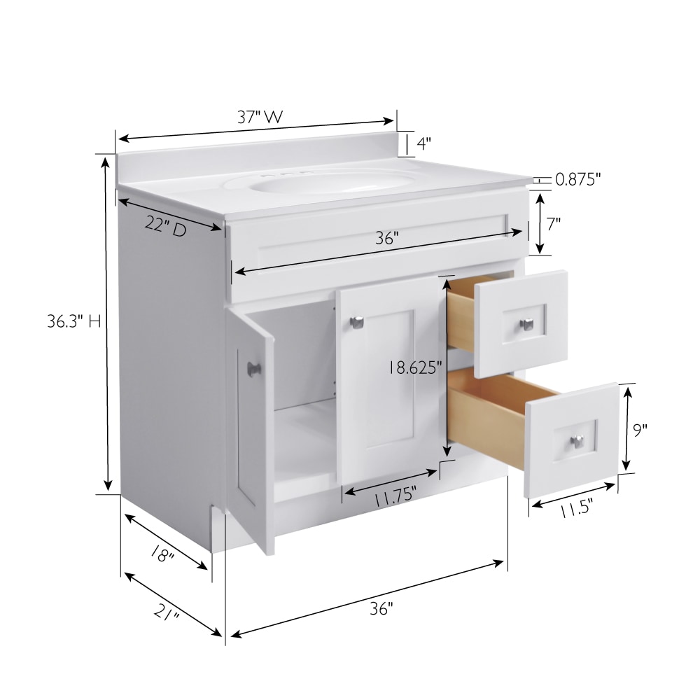 Design House 585695 Bath-Vanity-Combo - View #3