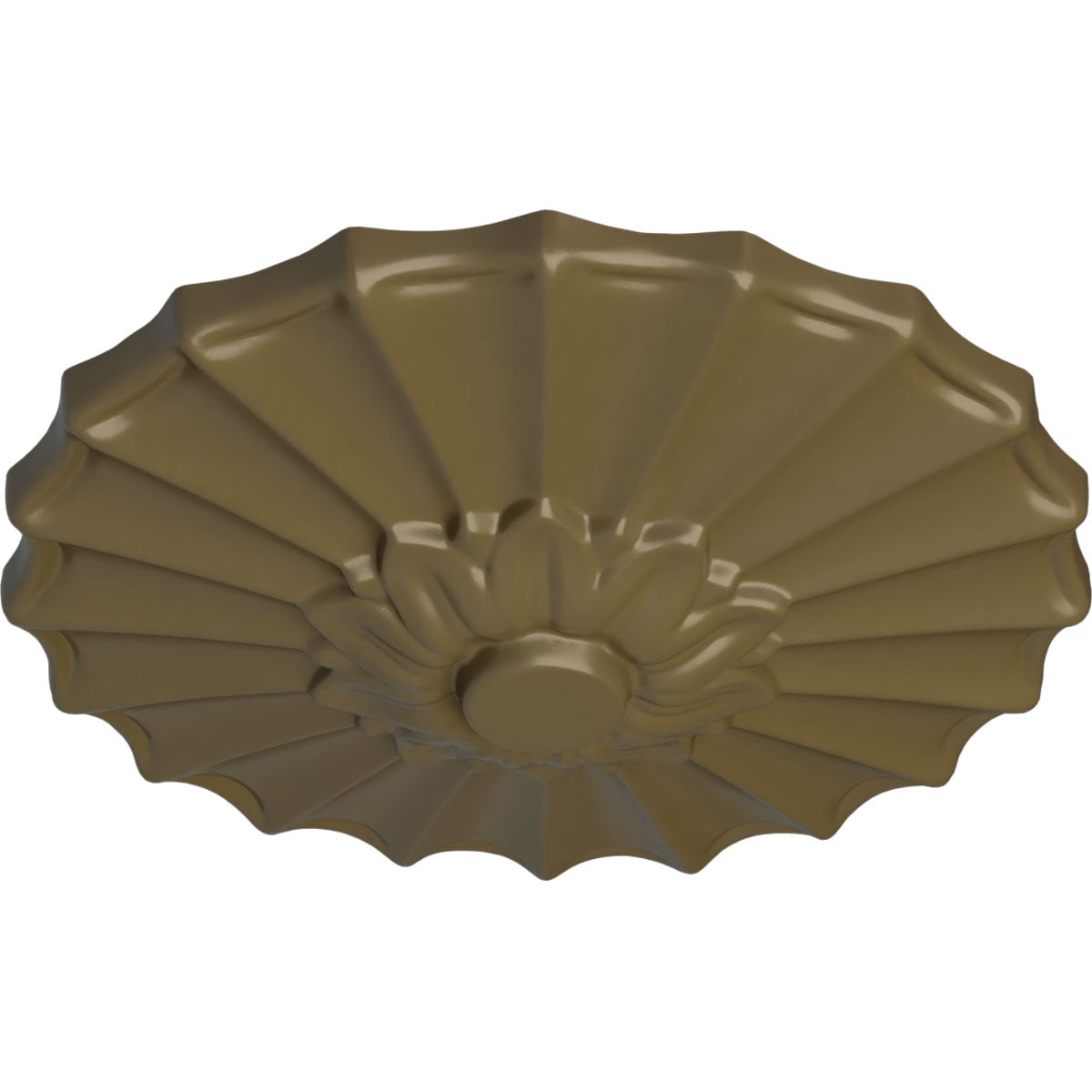 Ekena Millwork CM09SHMMF Ceiling-Medallions - View #2