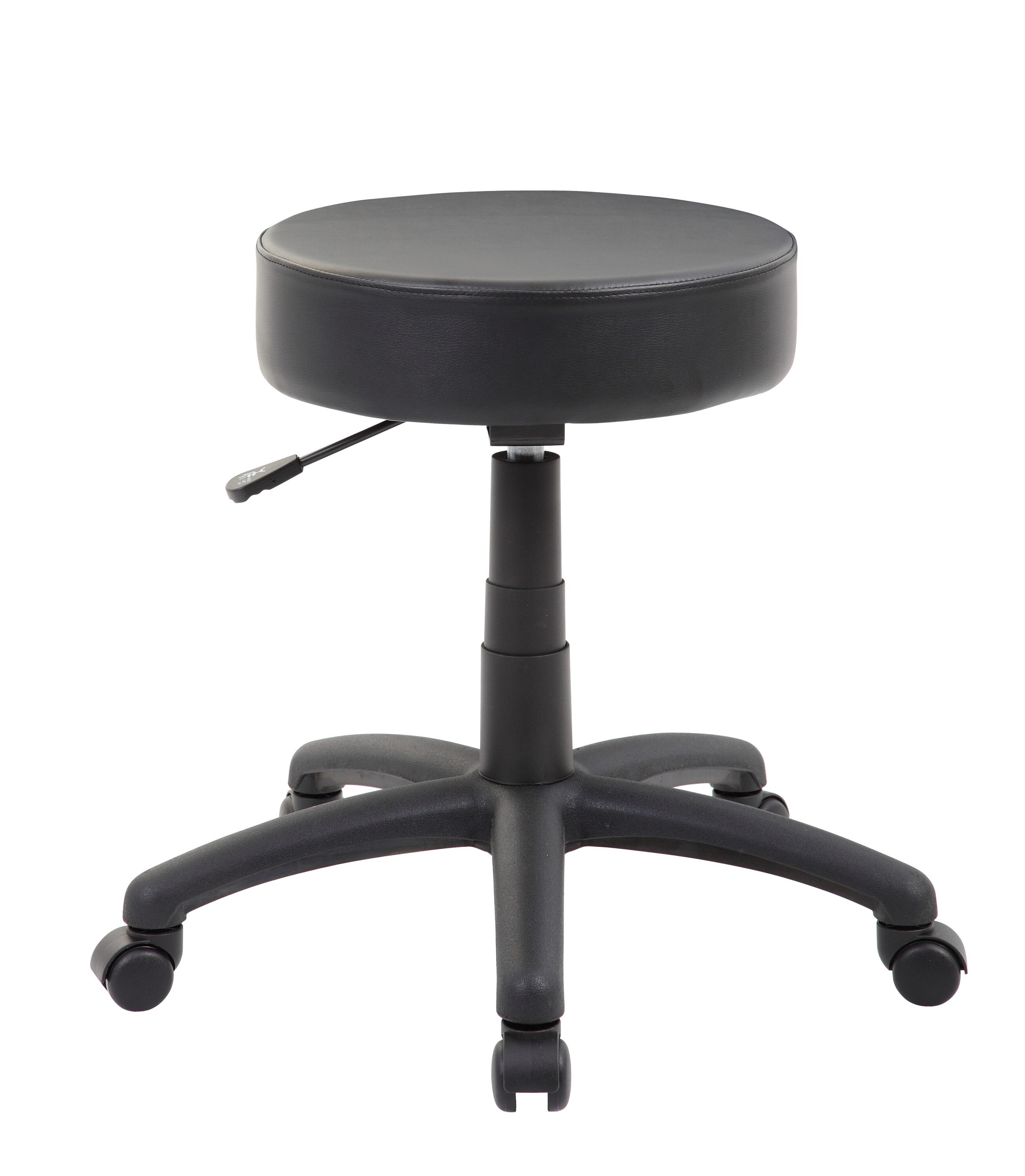 Boss Office Products Black Contemporary Adjustable Height Swivel ...