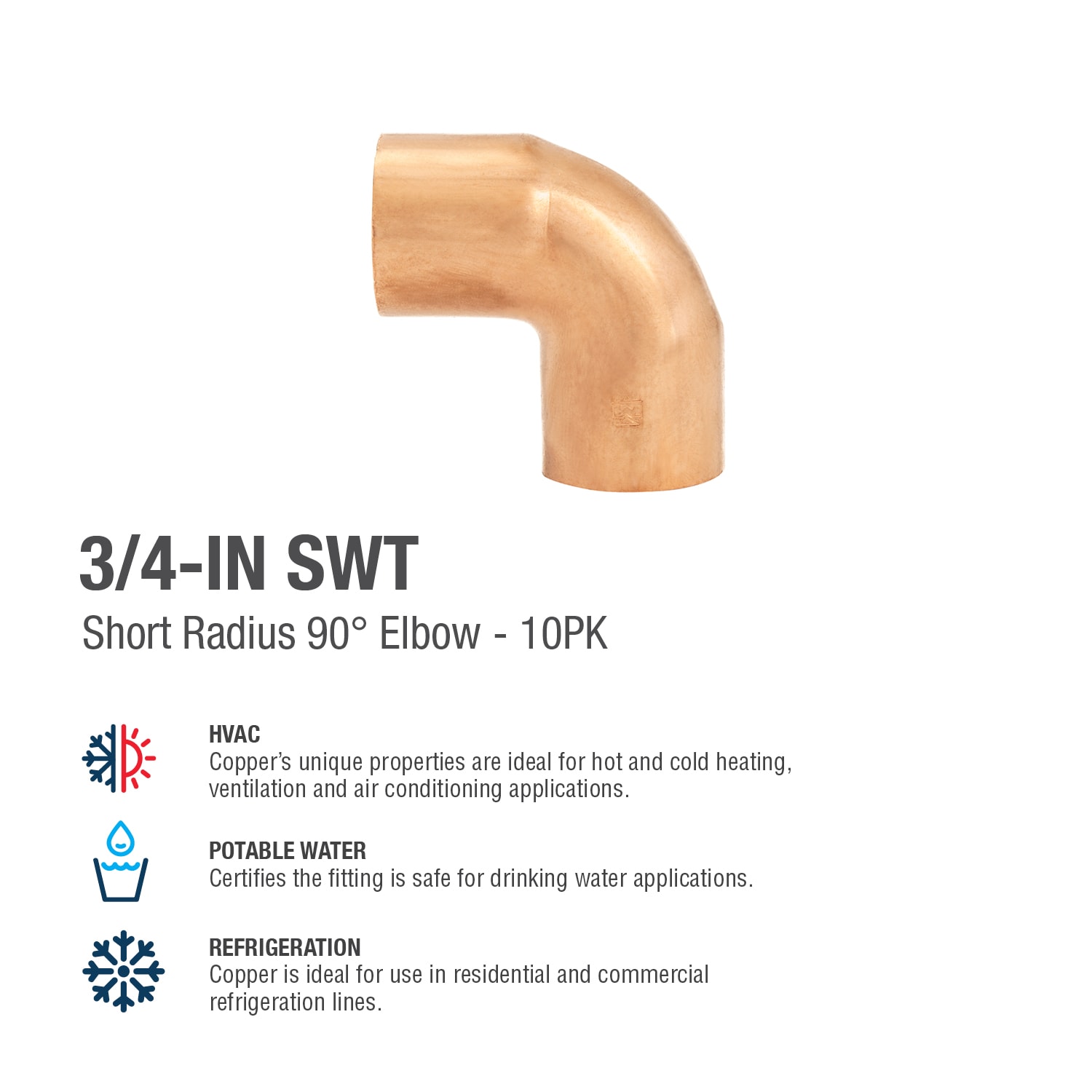 Streamline W 01634P10L Copper-Fittings - View #4