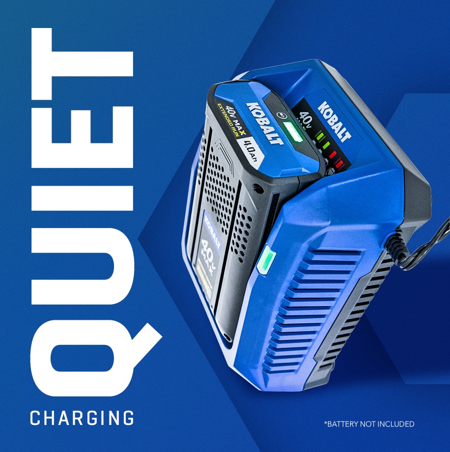 Kobalt 40 cheap volt battery charger