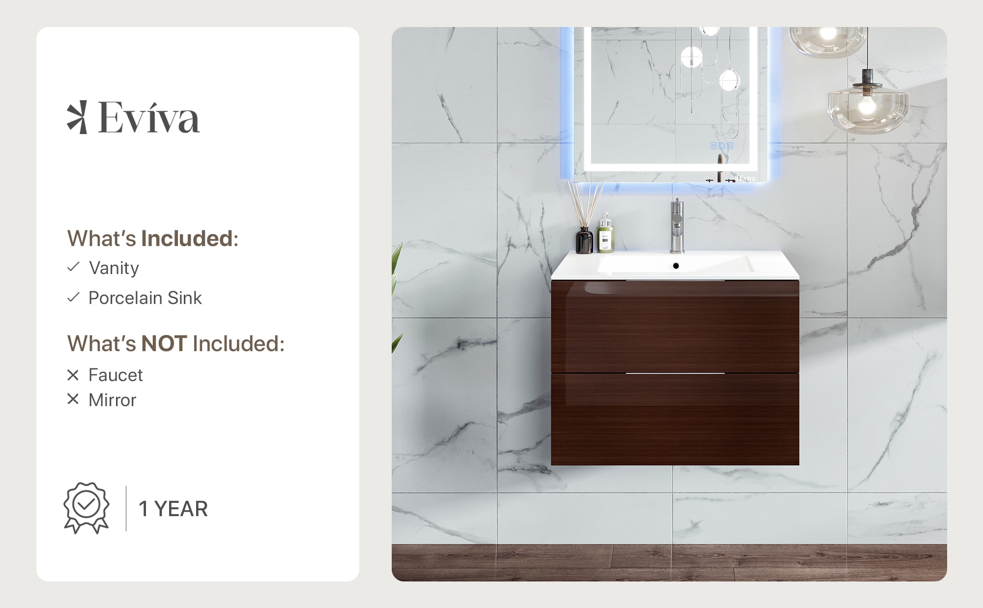Eviva EVVN523-28WG Bath-Vanity-Combo - View #8