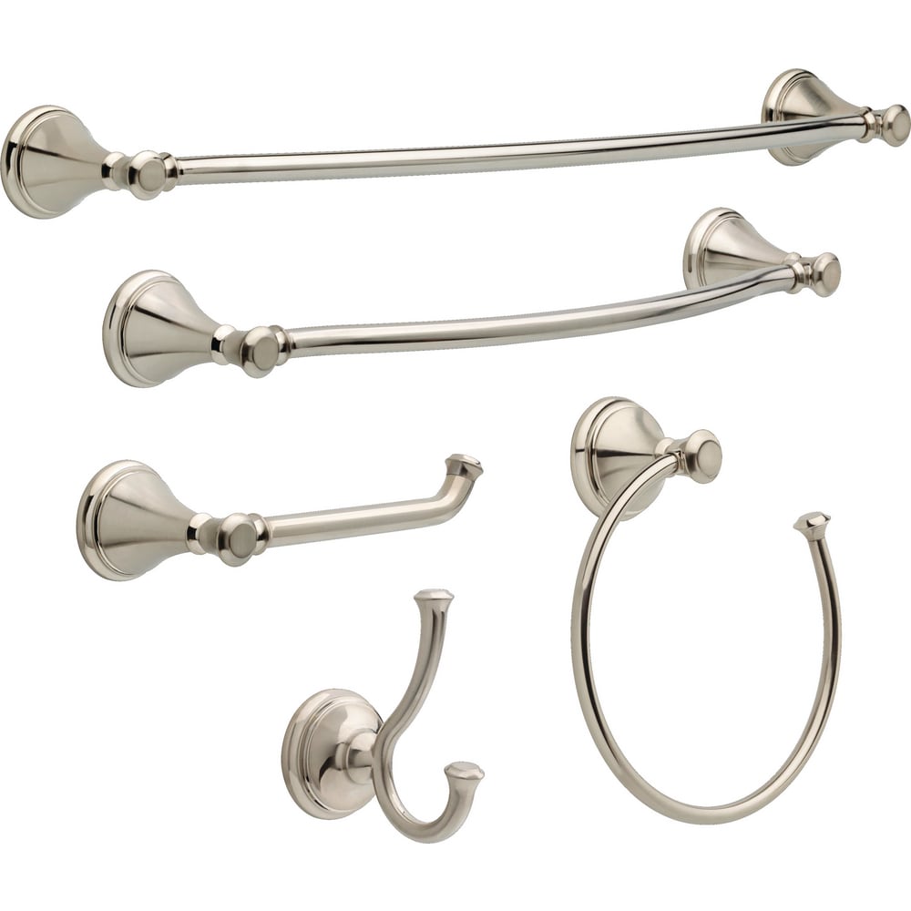 Delta Cassidy 18-in Stainless Steel Wall Mount Single Towel Bar in the Towel  Bars department at