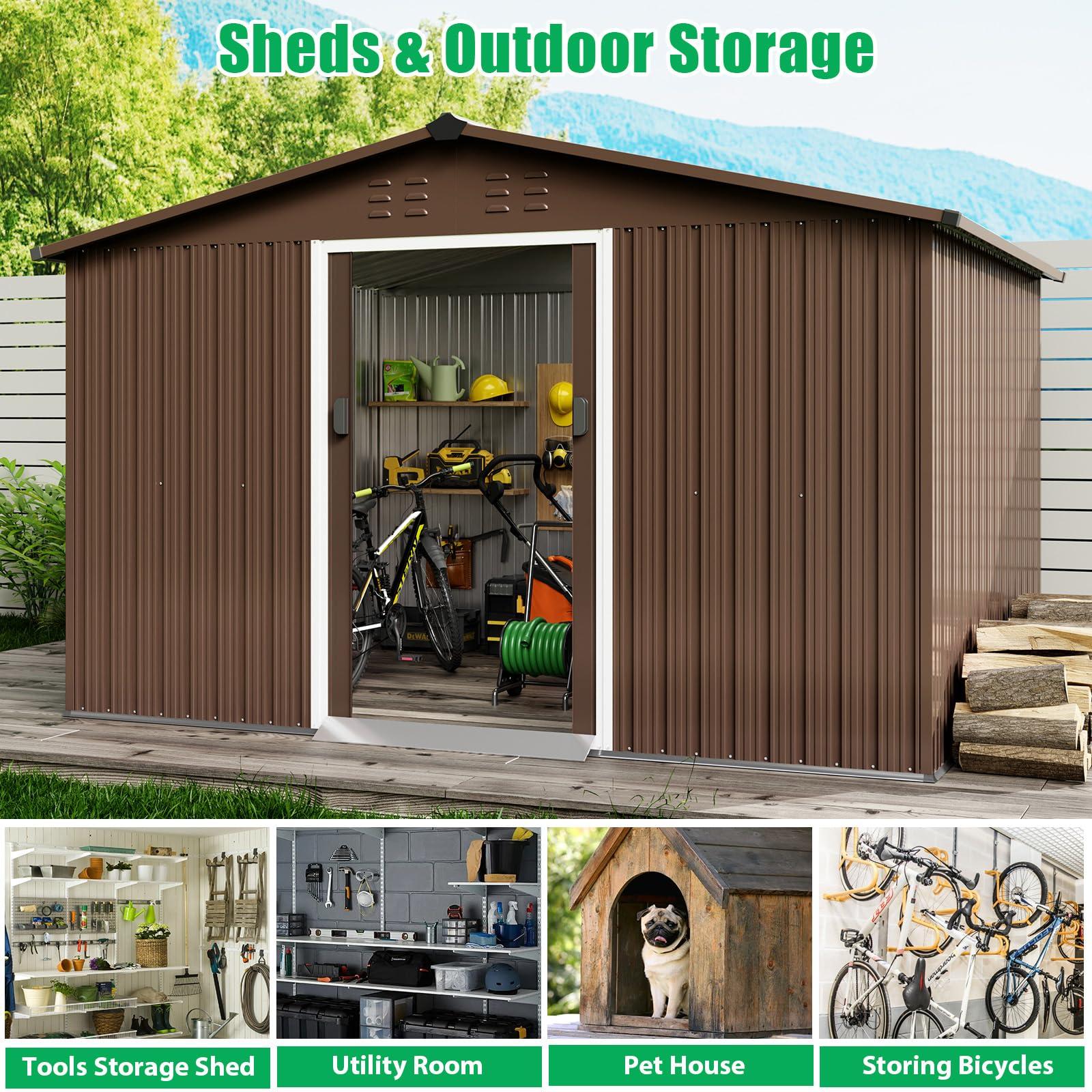 IdealHouse C147WLZLFWNW Metal-Storage-Buildings-Sheds - View #5