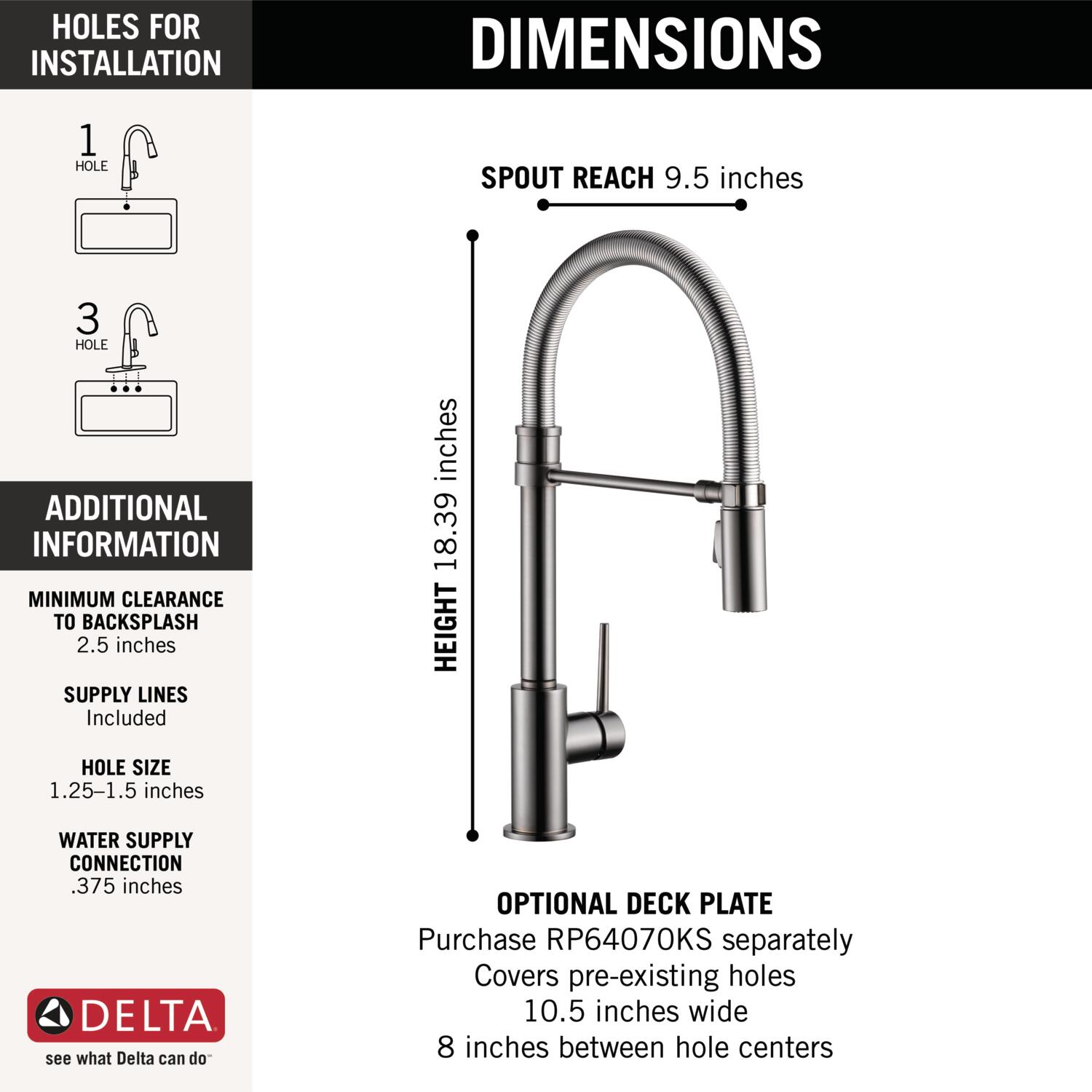 Delta 9659-KS-DST Kitchen-Faucets - View #4