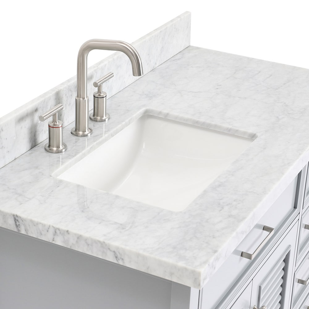 ARIEL D043S-L-VO-GRY Bath-Vanity-Combo - View #9