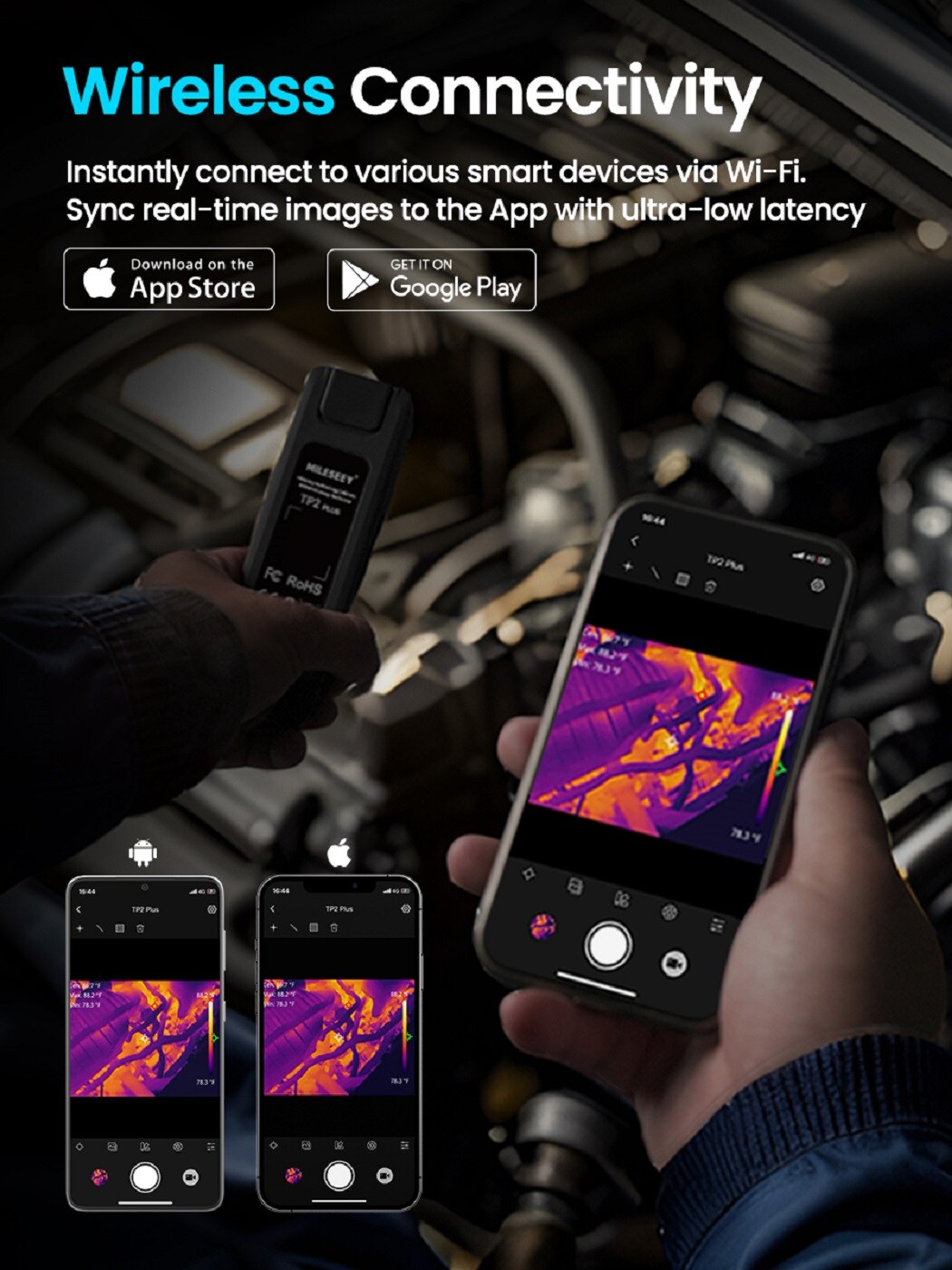 MILESEEY TP2 PLUS Thermal-Cameras - View #8
