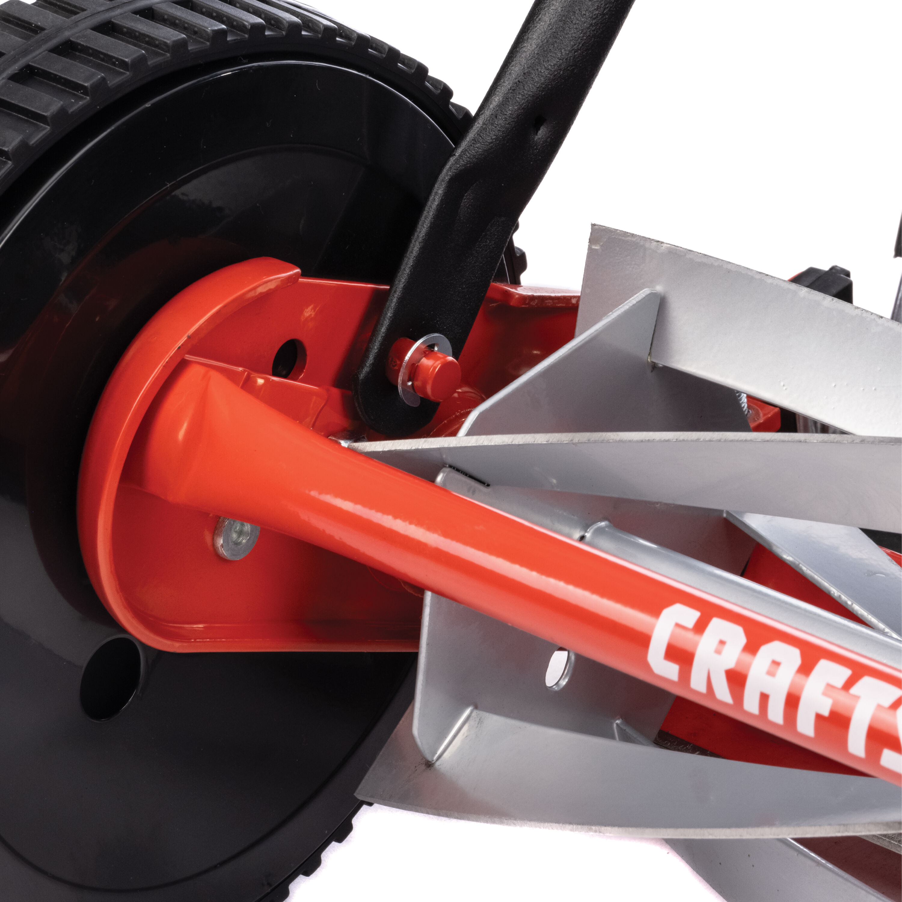 Craftsman 1816-16CR 16-inch 5-Blade Push Reel Lawn Mower with Grass Catcher, Red