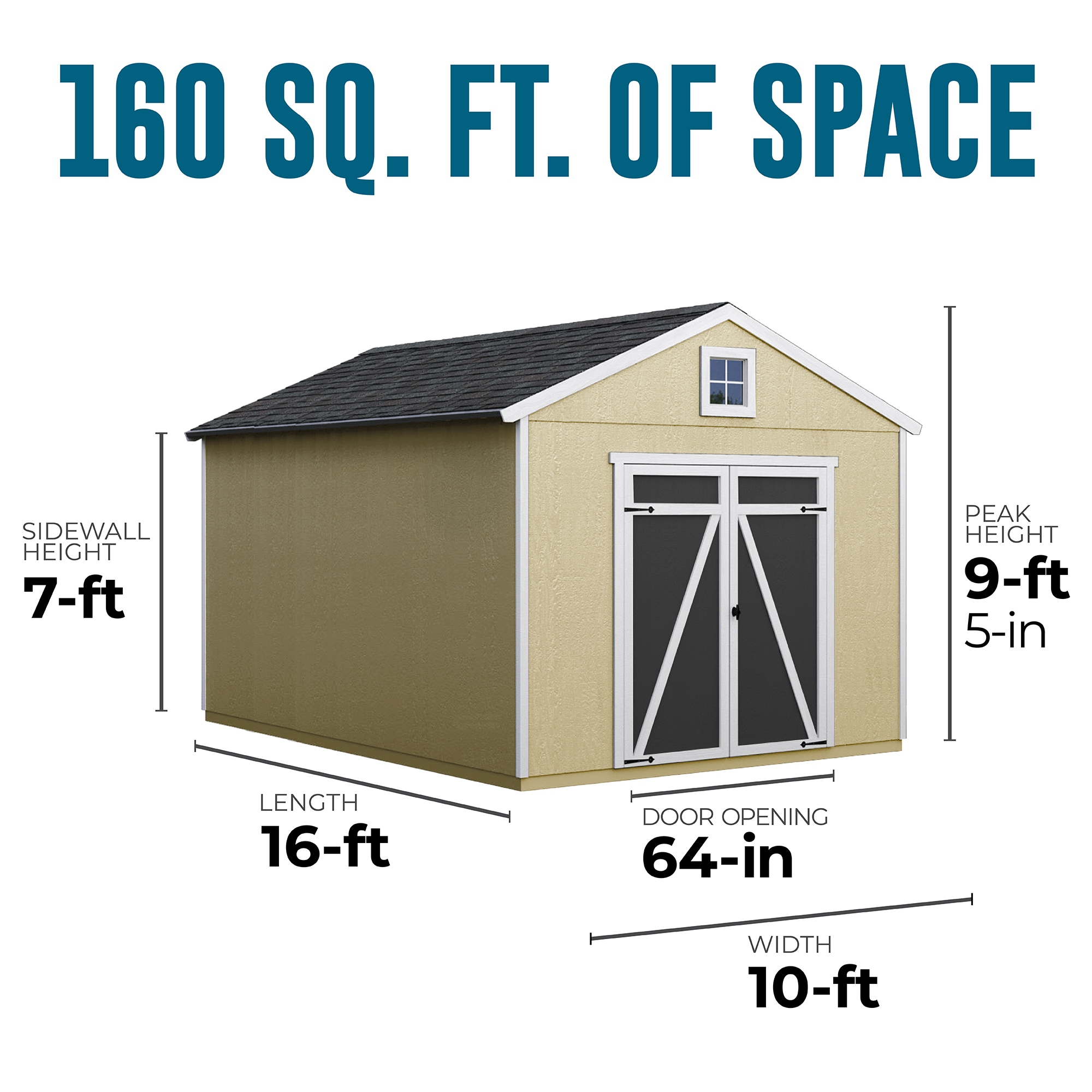 Heartland 191404 Wood-Storage-Buildings - View #3