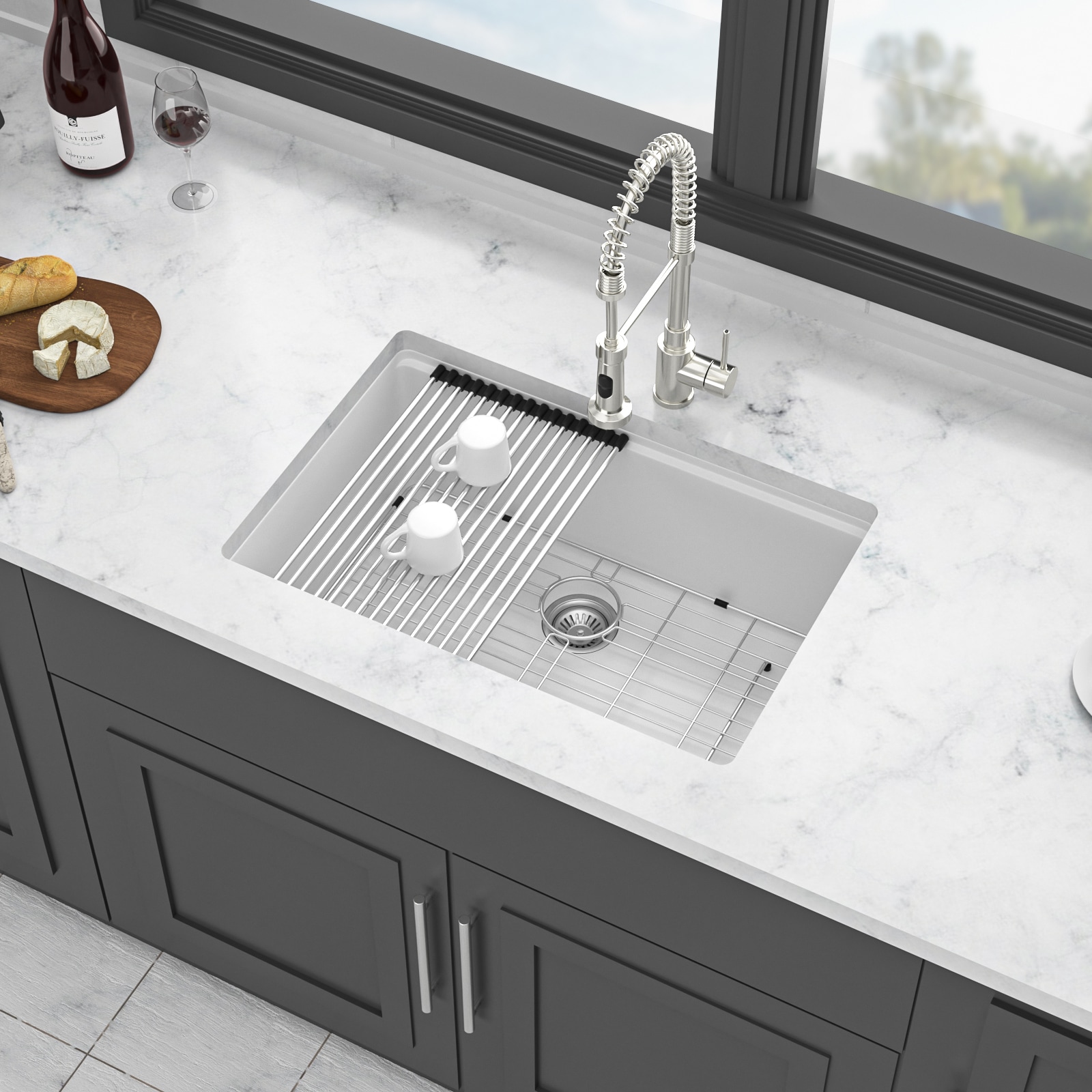 WOQWOQ DK-HN-10 Kitchen-Sinks - View #5
