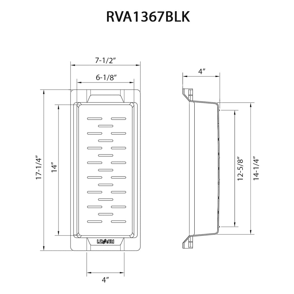 Ruvati RVA1367BLK Kitchen-Sink-Accessory-Kits - View #7