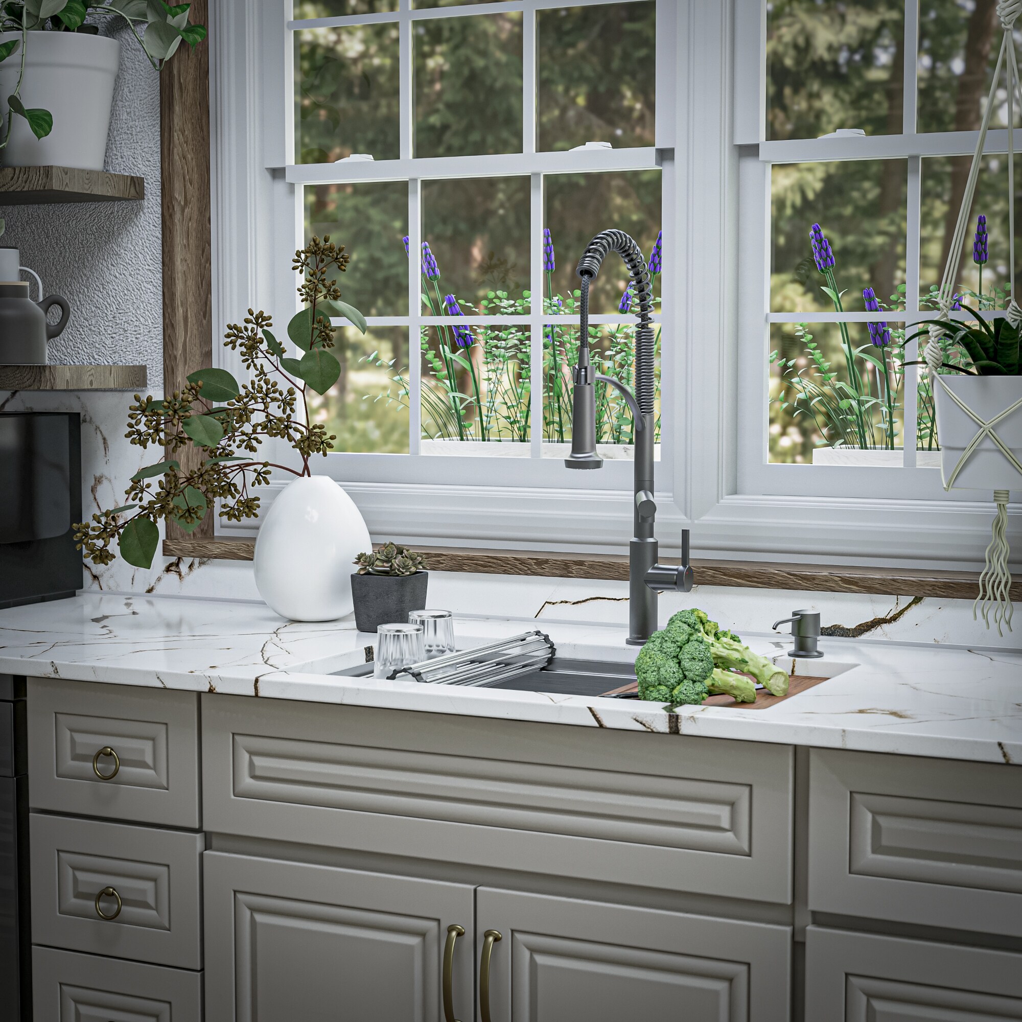 Karran WS-35-PK1 Kitchen-Sinks - View #7