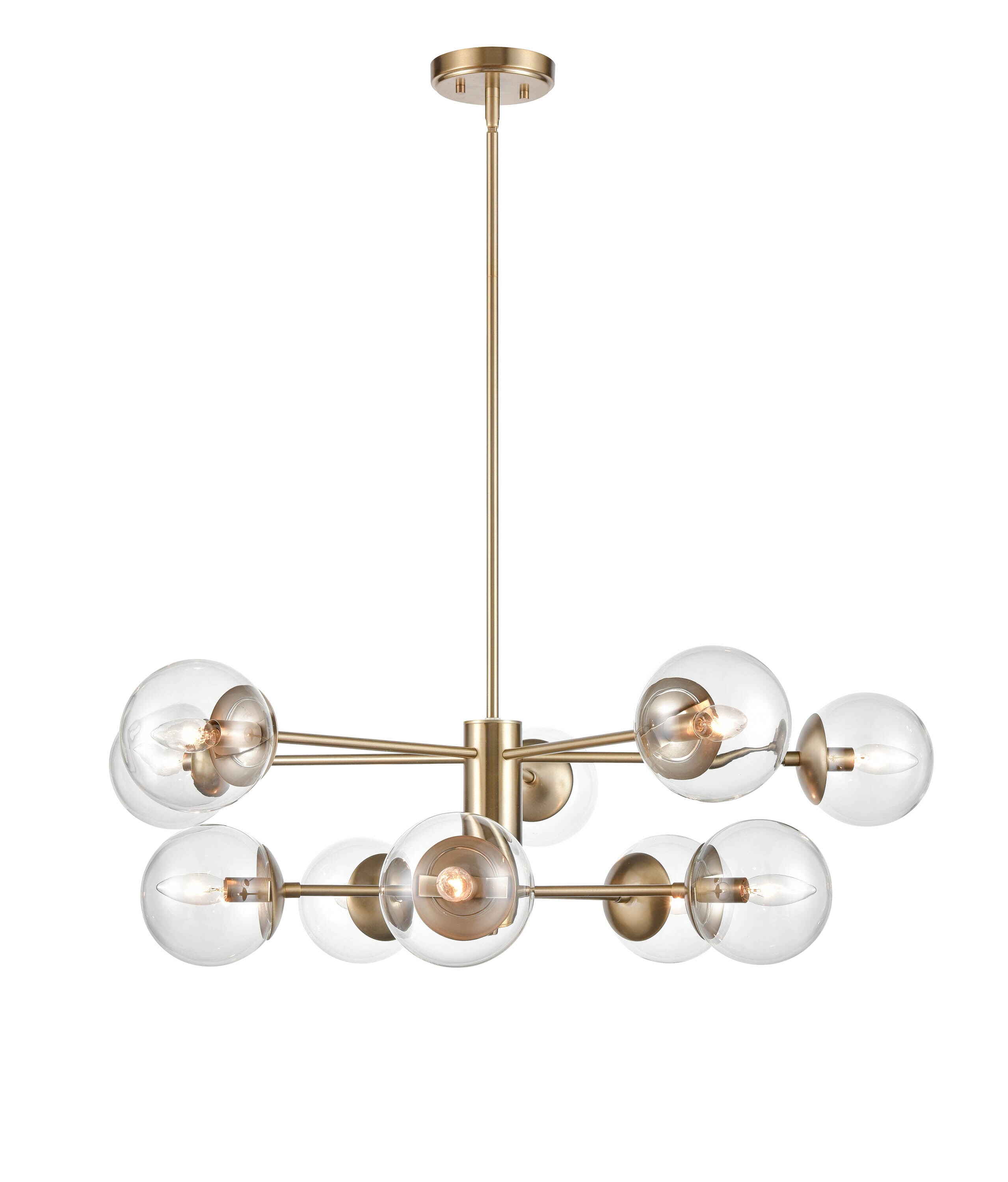 Millennium Lighting Ashford 3-Light Modern Gold Traditional Dry