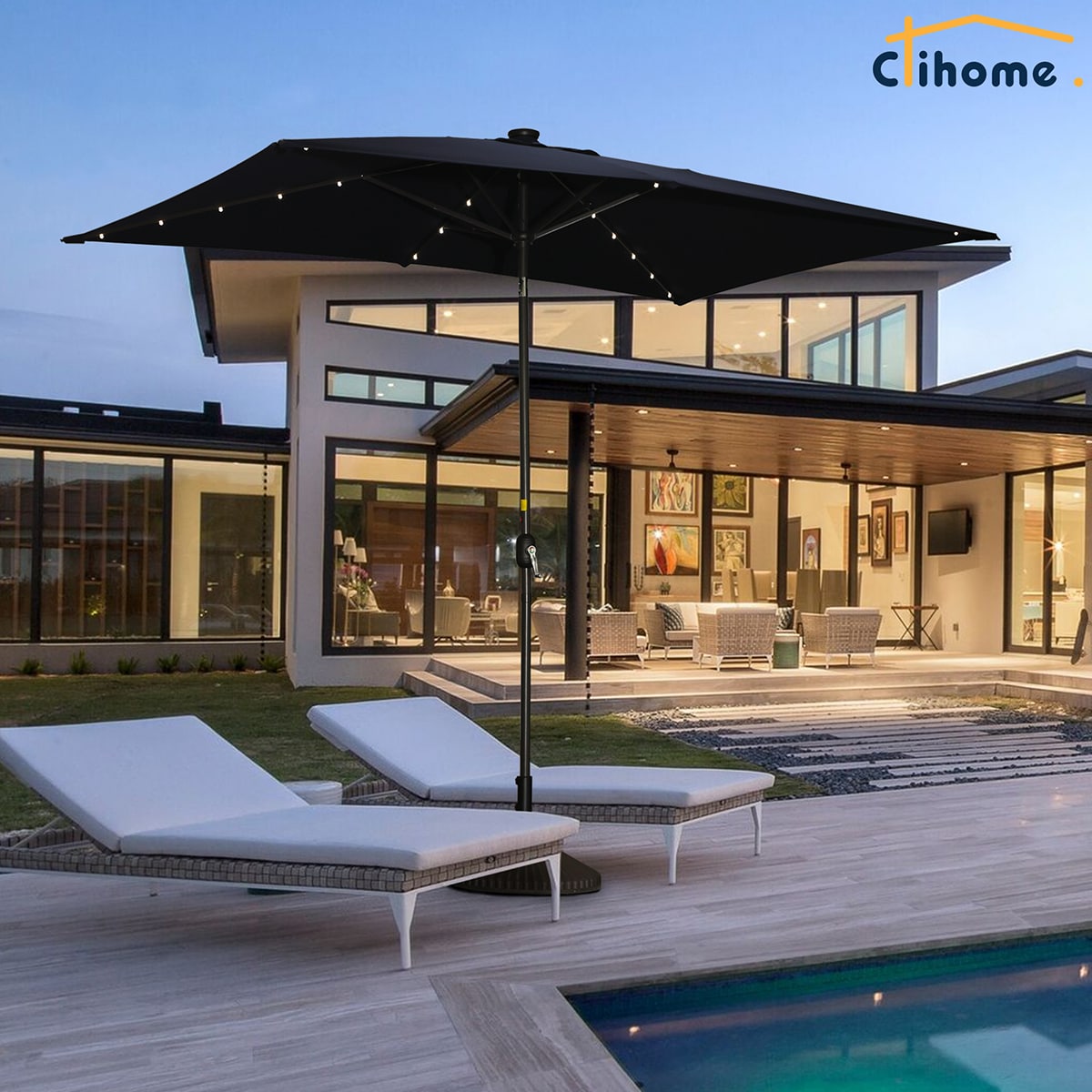 Clihome CLI-21ED37-2-NV Umbrellas-2 - View #6