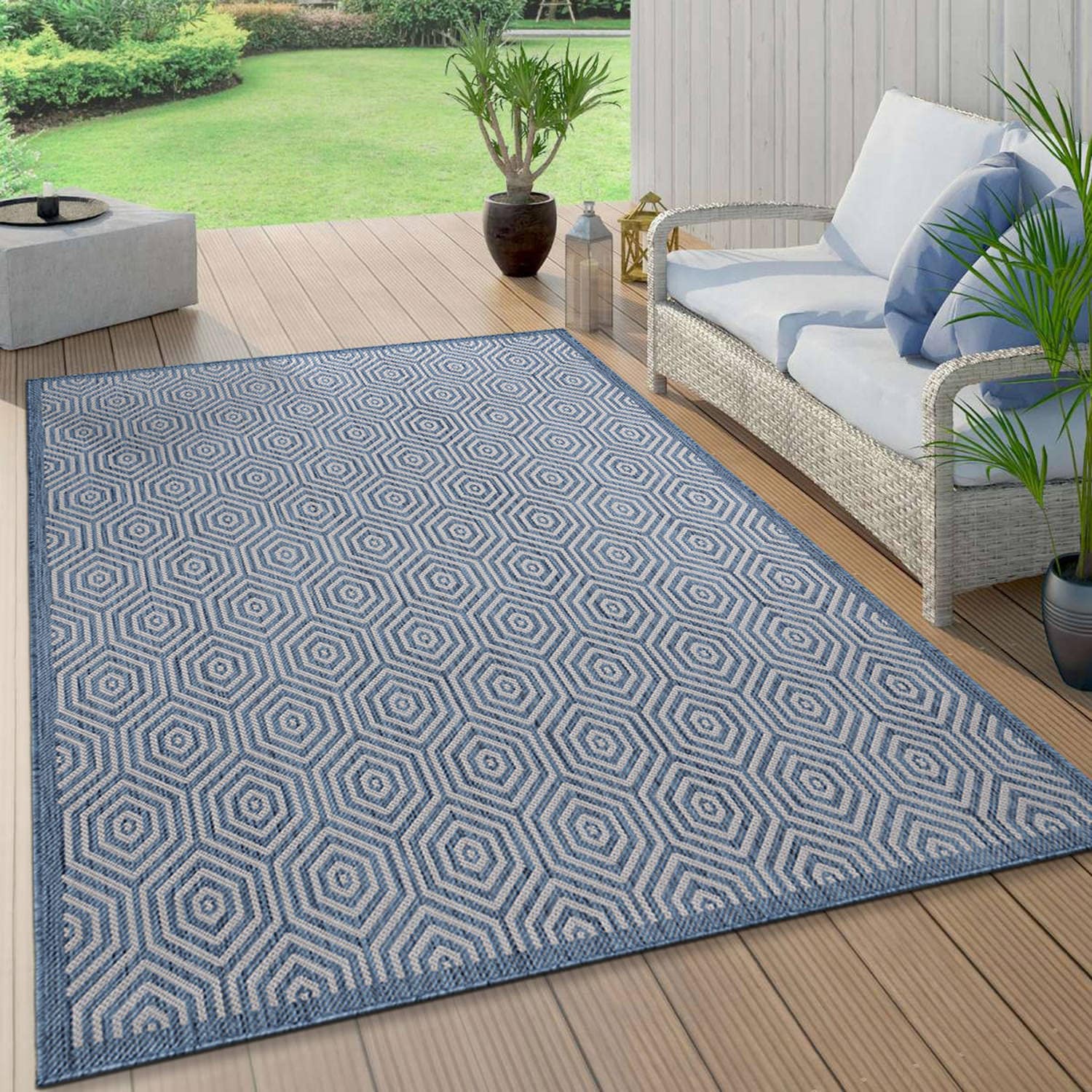 World Rug Gallery 120BLUE8X10 rugs - View #2