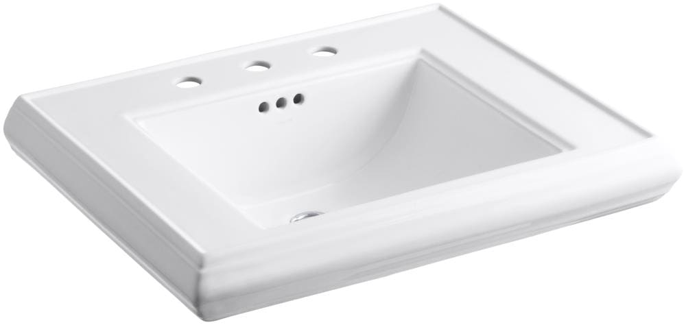 Kohler Pinoir Thunder Grey In The Pedestal Sinks Department At Lowes.com