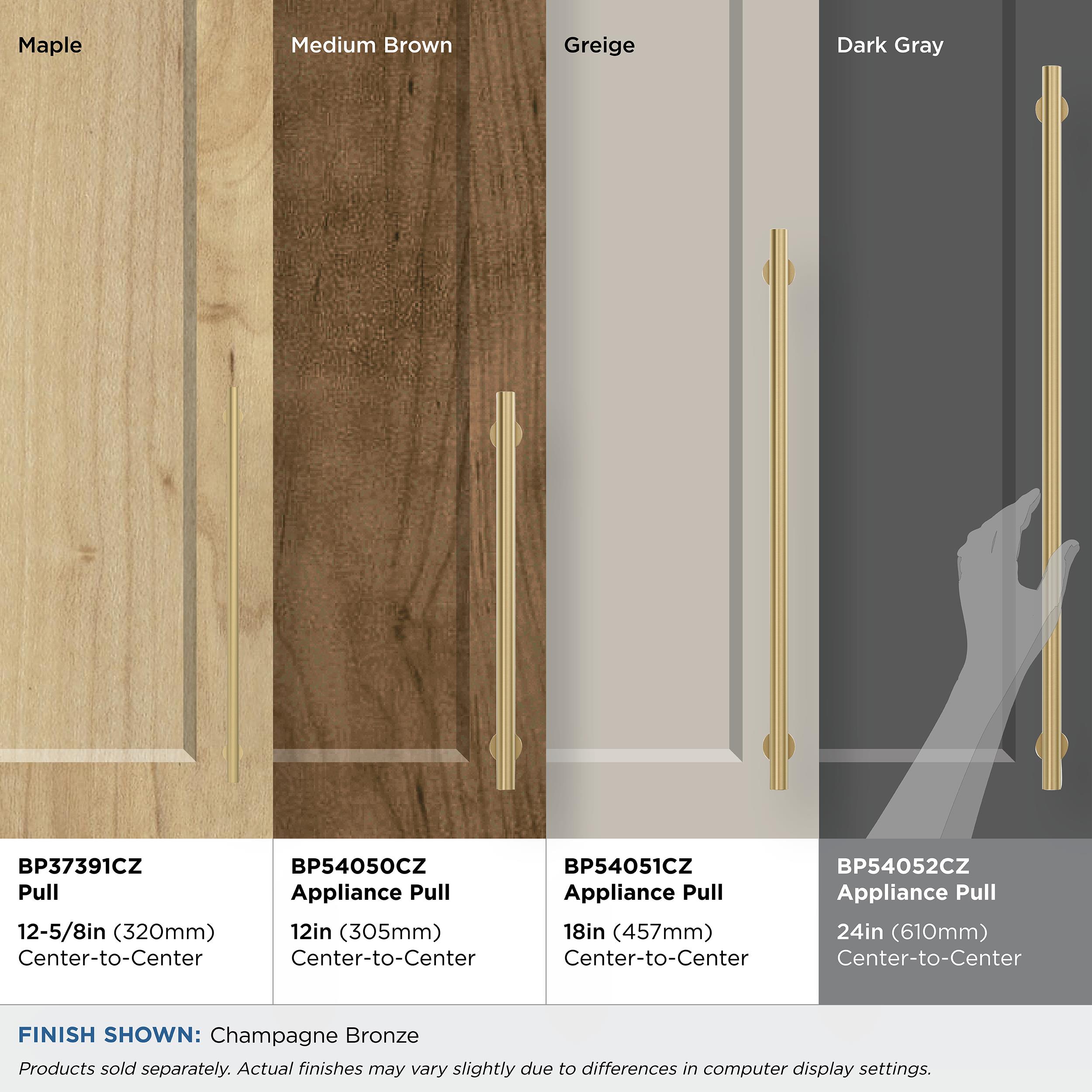 Amerock BP54052CZ Cabinet-Pulls - View #6