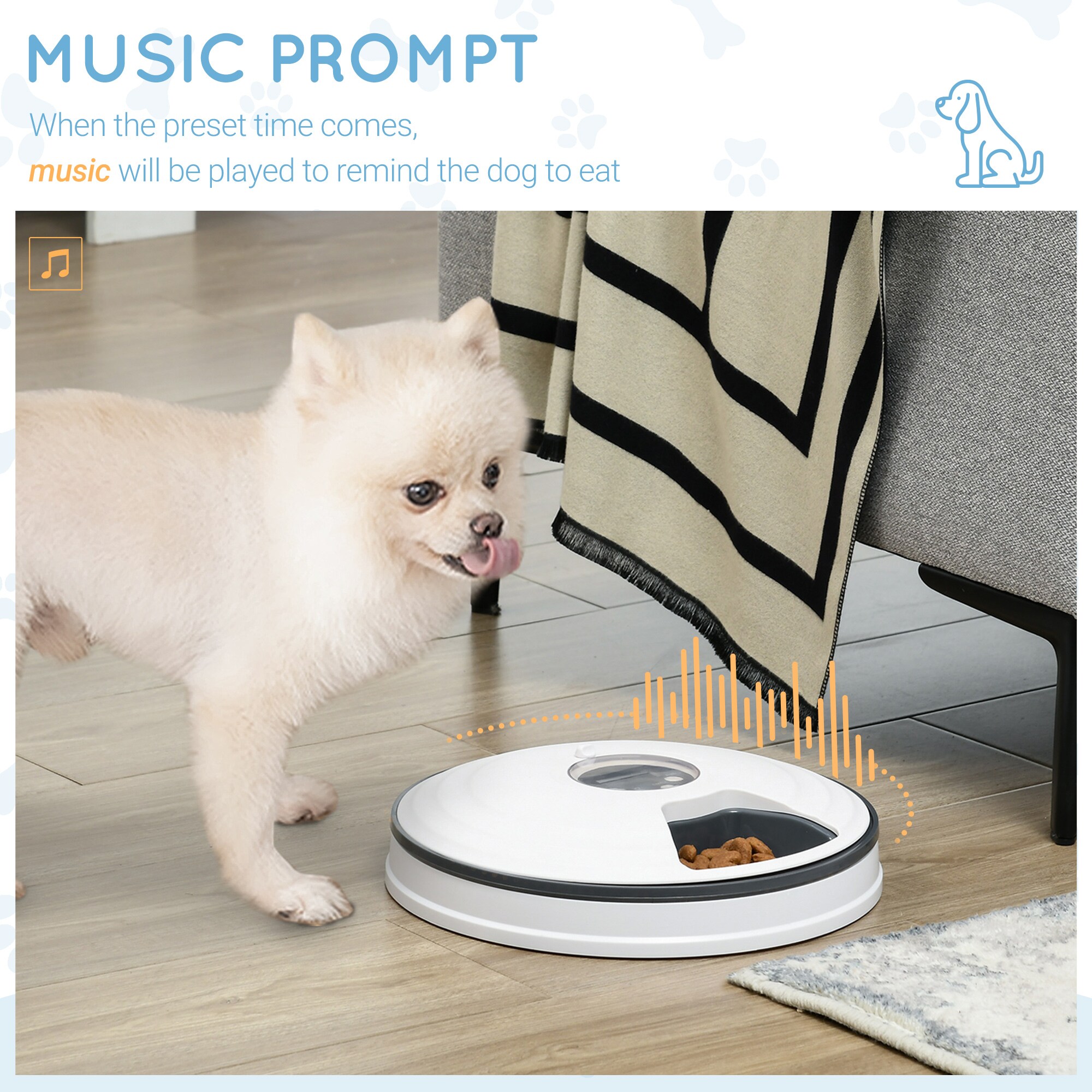 LIVIZA GIG-PS003WH Pet-Feeder - View #6