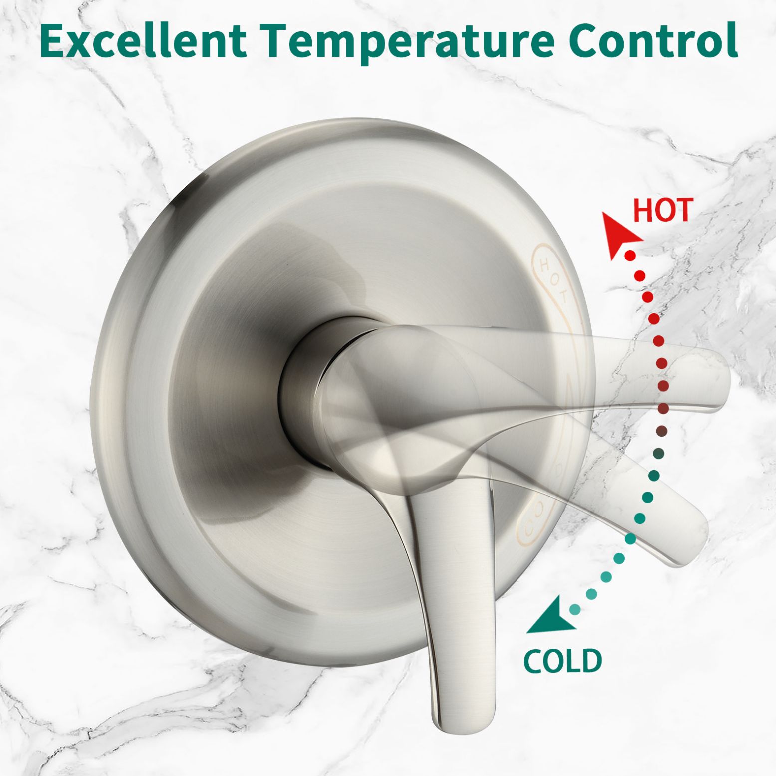 Poinic YUR-SF003BN Showerhead-Bar-Panels - View #6