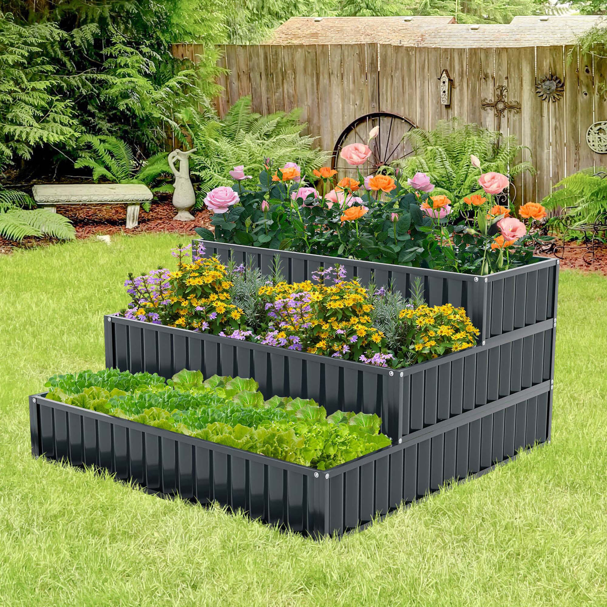 Costway HCST06630 Raised-Garden-Beds - View #9