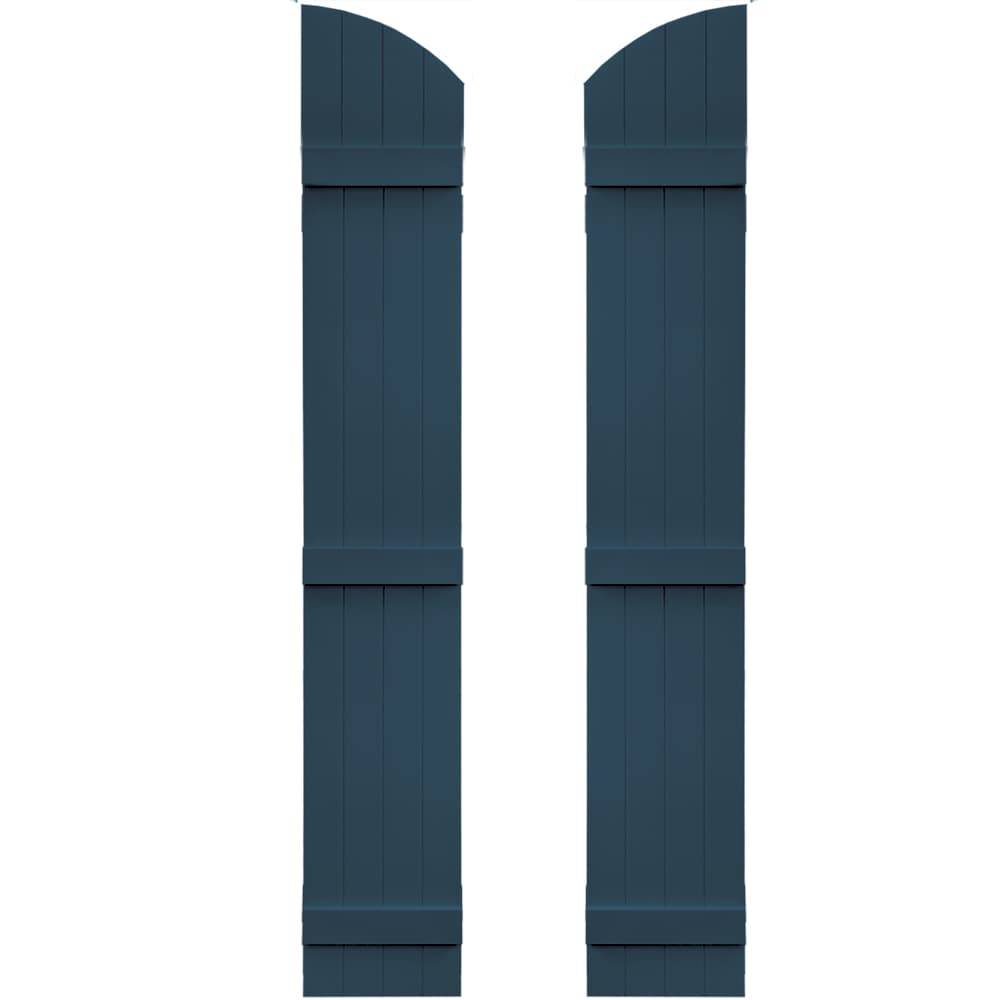 Vantage V5931489036 13.875-in W x 89-in H Classic Blue Board and batten Exterior Shutters ( 1 -Pack )