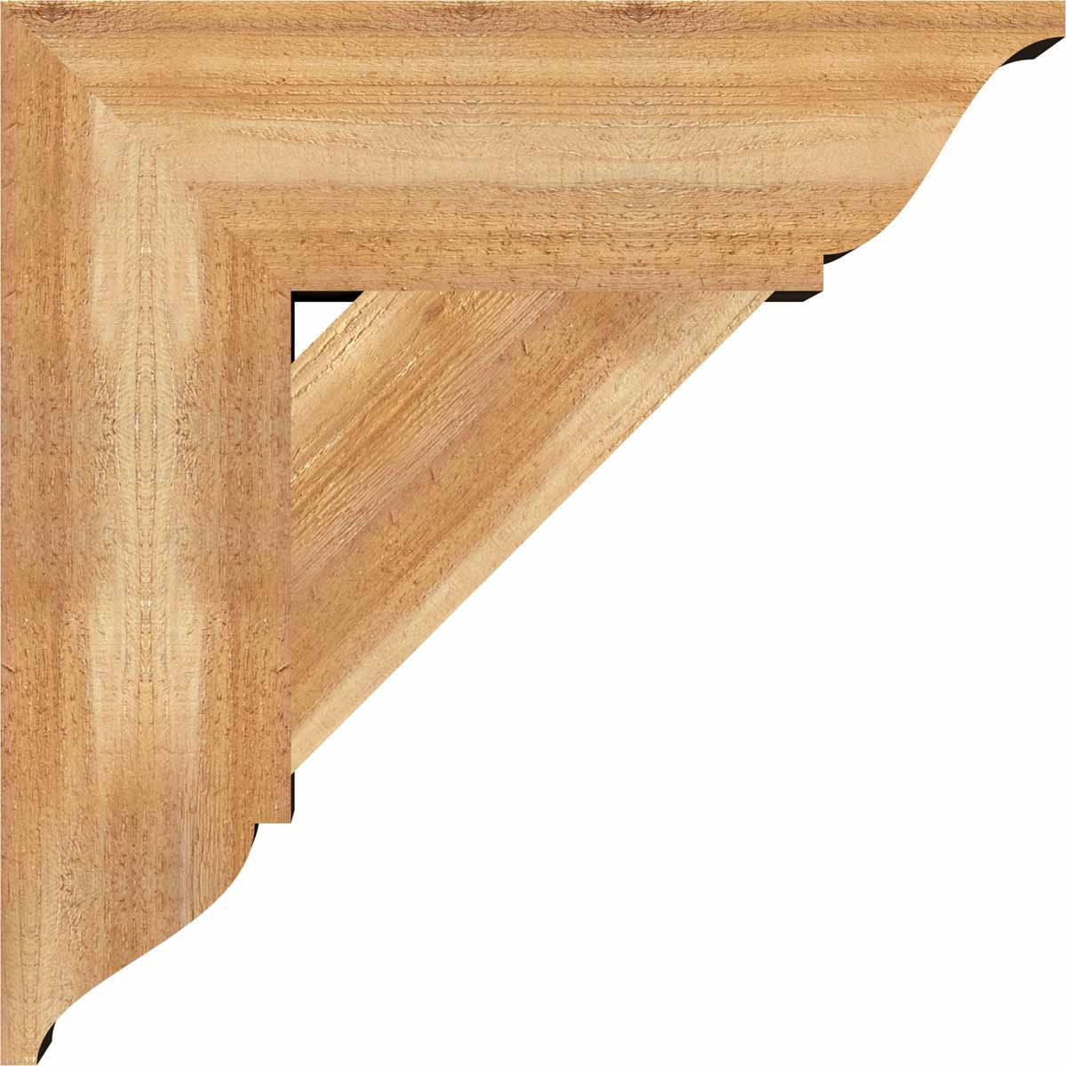 Ekena Millwork BKT06X22X22TRA01RWR Exterior-Brackets-Braces - View #3